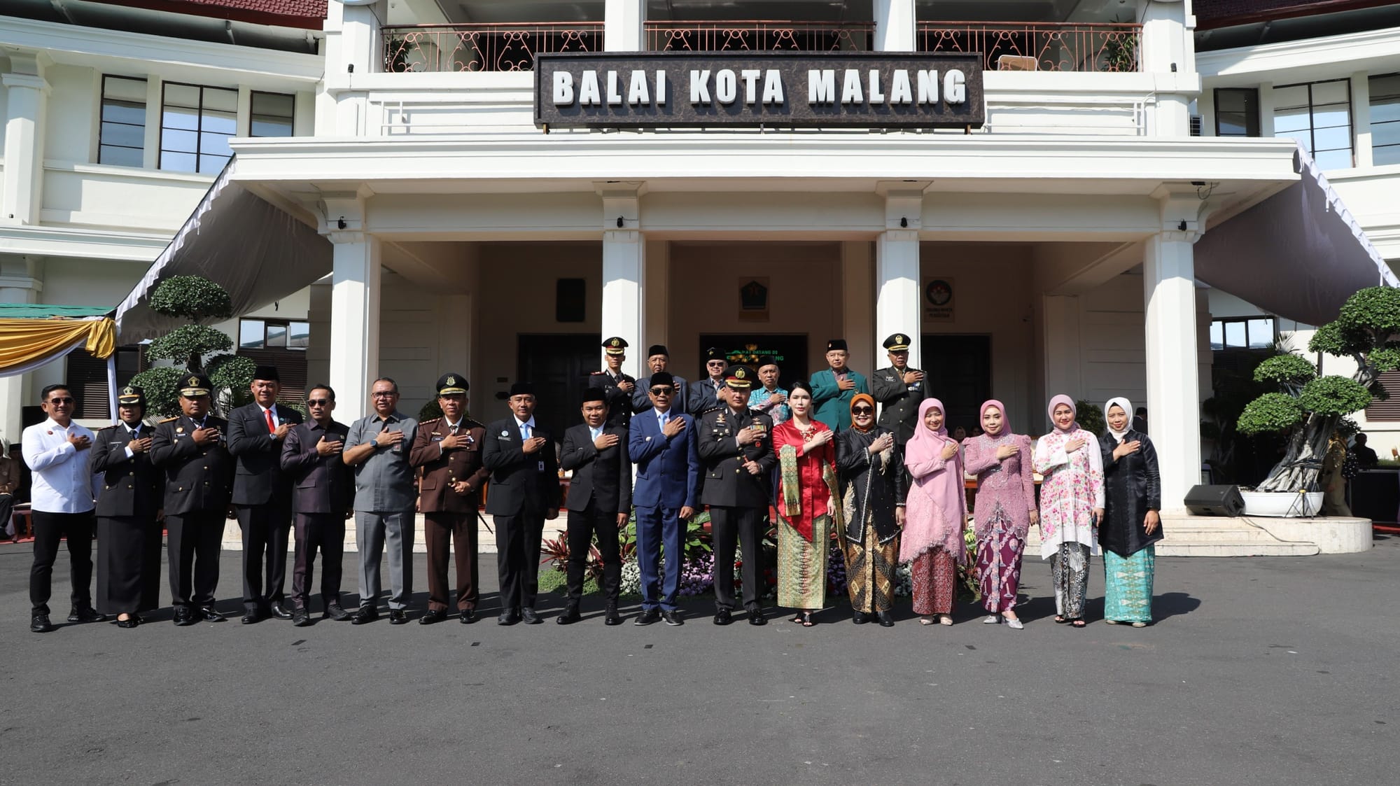 Hari Bhayangkara ke-79 di Malang Kota Berlangsung Khidmat, Dipimpin Kapolresta