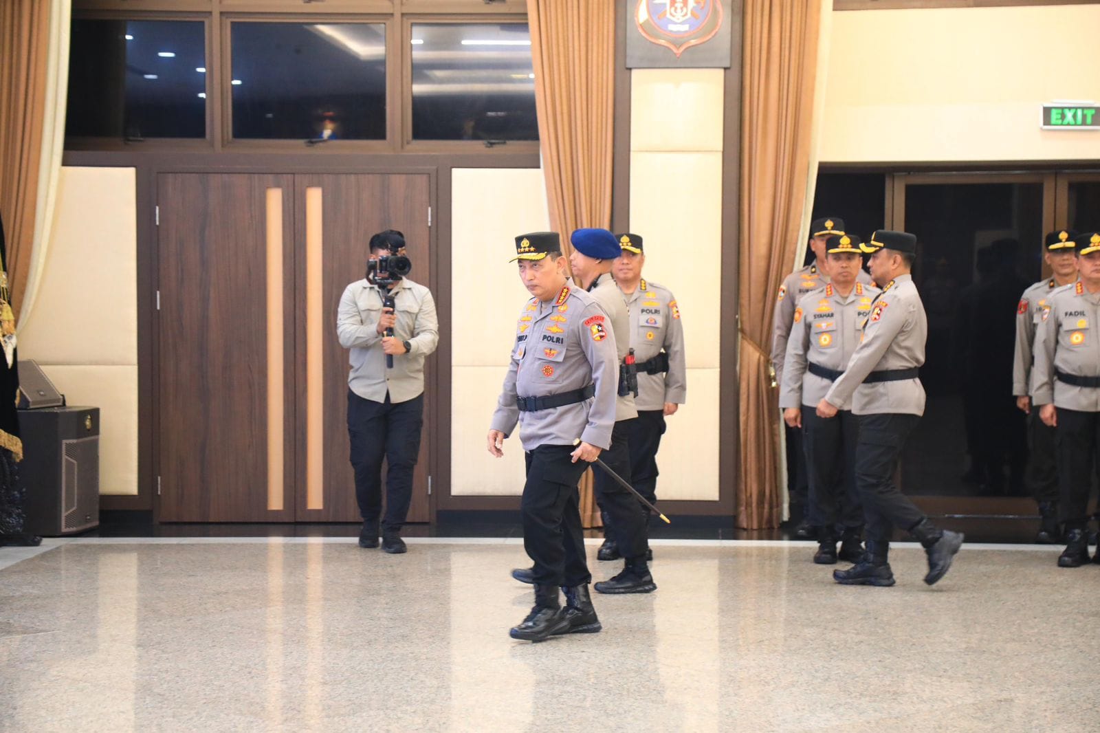Polri Laksanakan Korps Raport, Kenaikan Pangkat untuk 3 Pati dan 87 Pamen