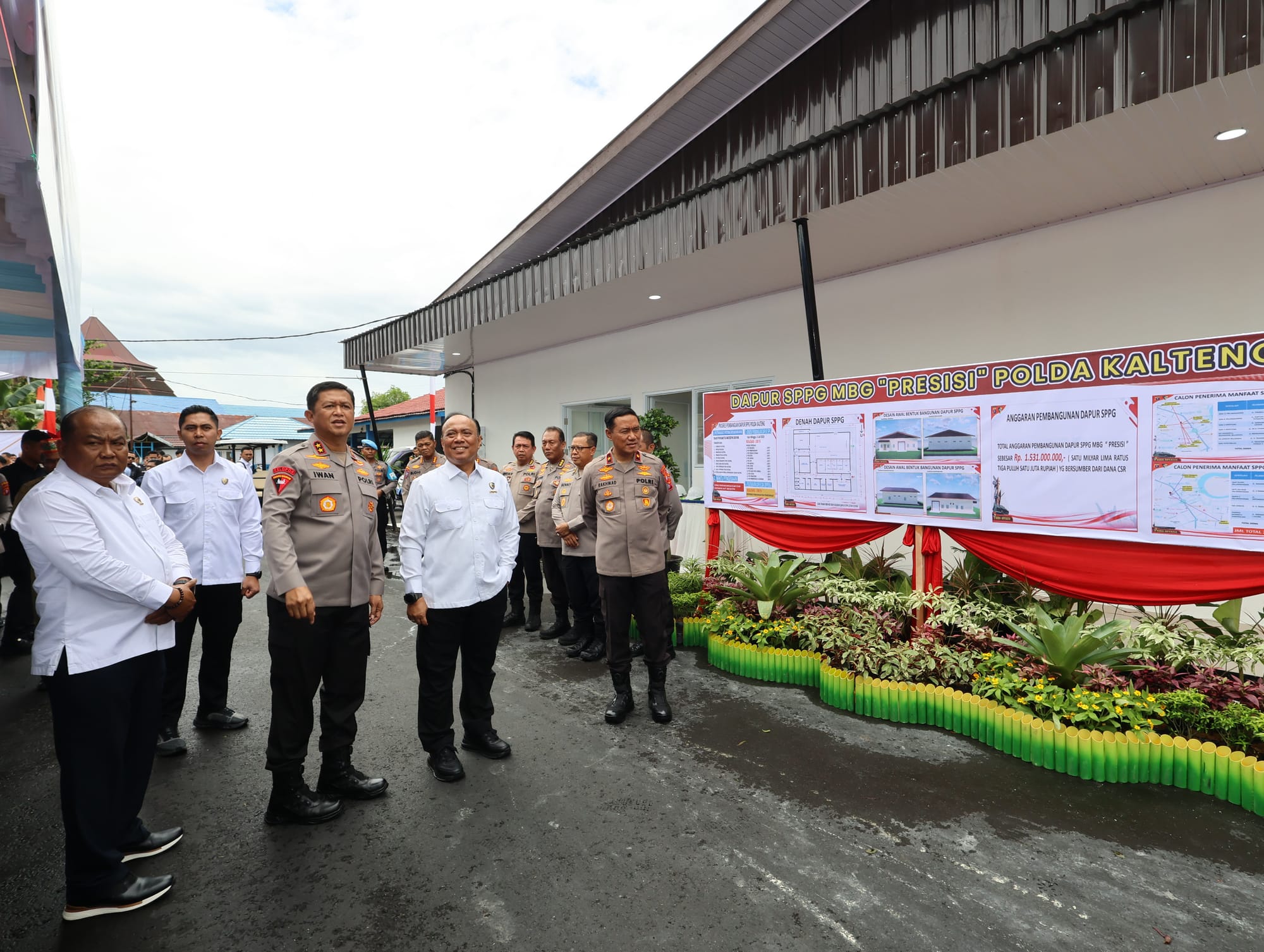 Polda Kalteng Bangun Dapur SPPG MBG, Irwasum Polri: Langkah Konkret Dukung Program Nasional