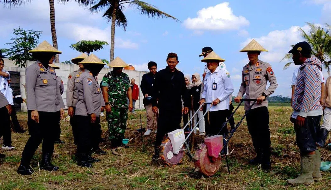 Dispangtan–Polresta Malang Kota: Gerakan Penanaman Jagung Serentak Dorong Swasembada Pangan