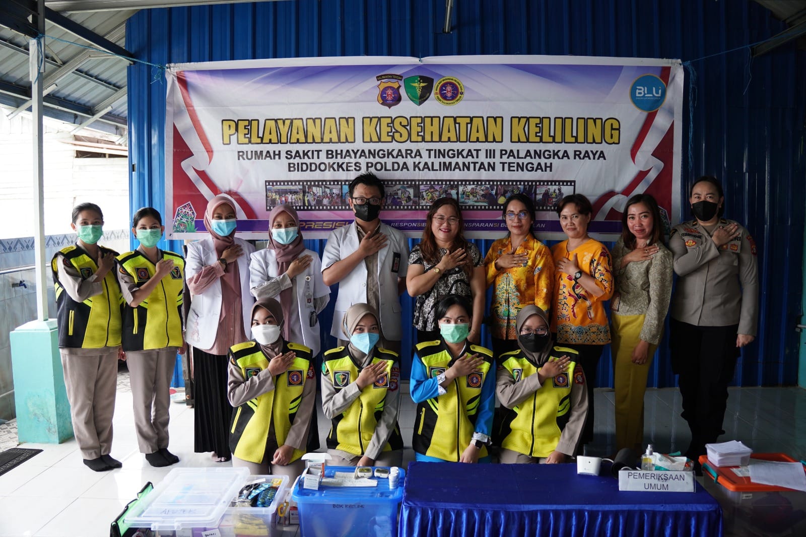 Dekatkan Layanan Kesehatan, Rumkit Bhayangkara Gelar Posyandu Keliling untuk Warga