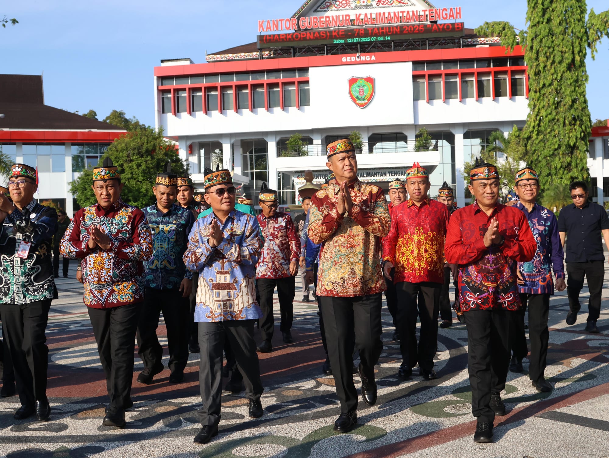 Perkuat Kolaborasi, Kapolda Kalteng Ikuti Peringatan Harkopnas ke-78 di Kantor Gubernur