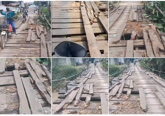 Dimanakah Pemerintah Daerah Bandung Barat Disaat Jembatan Penghubung antar Dua Kecamatan Rusak Parah dan Butuh Bantuan Segera!!