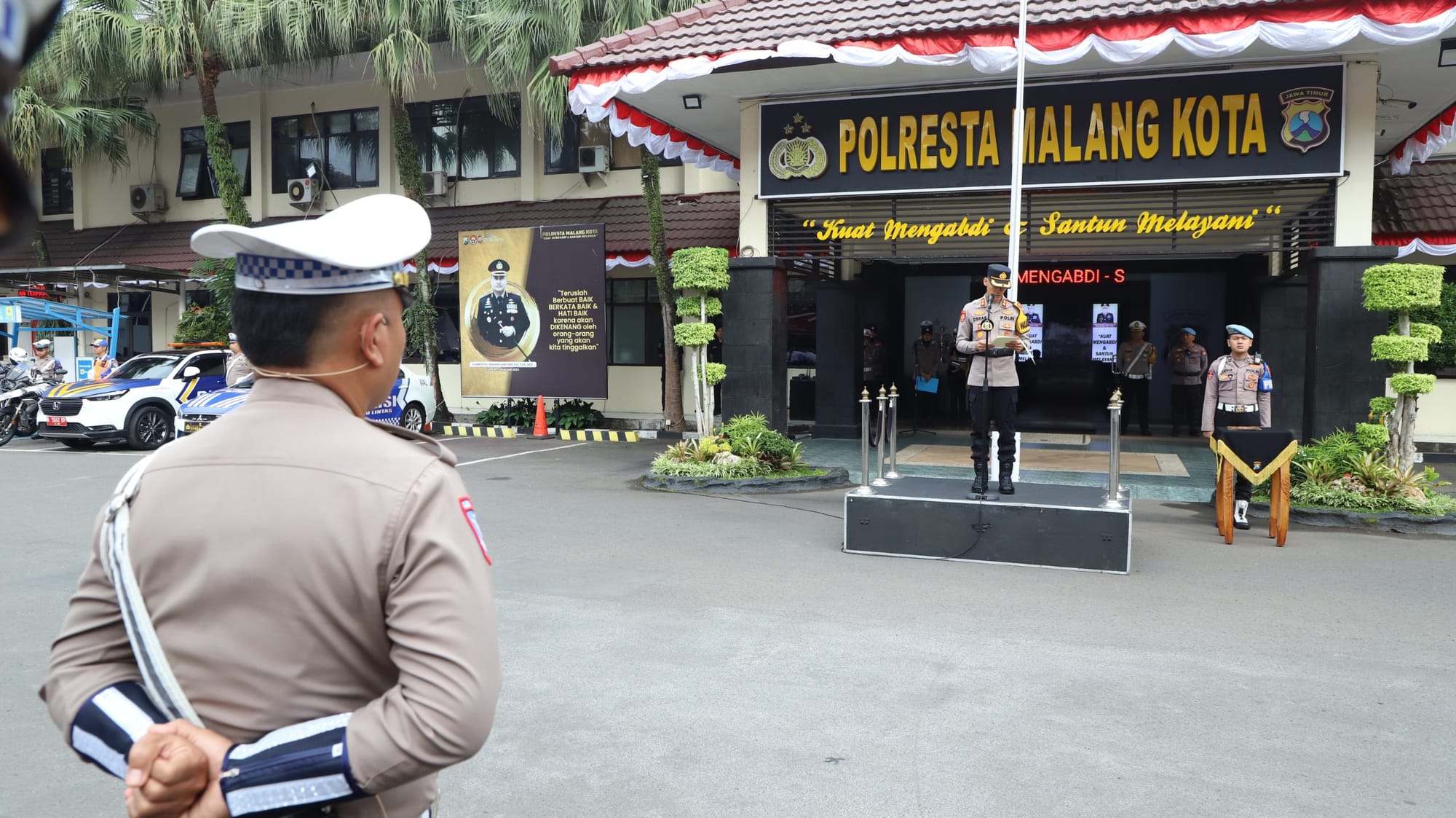 Polresta Malang Kota Prioritaskan Pengendara Aman dan Tertib Lewat Ops Patuh Semeru 2025