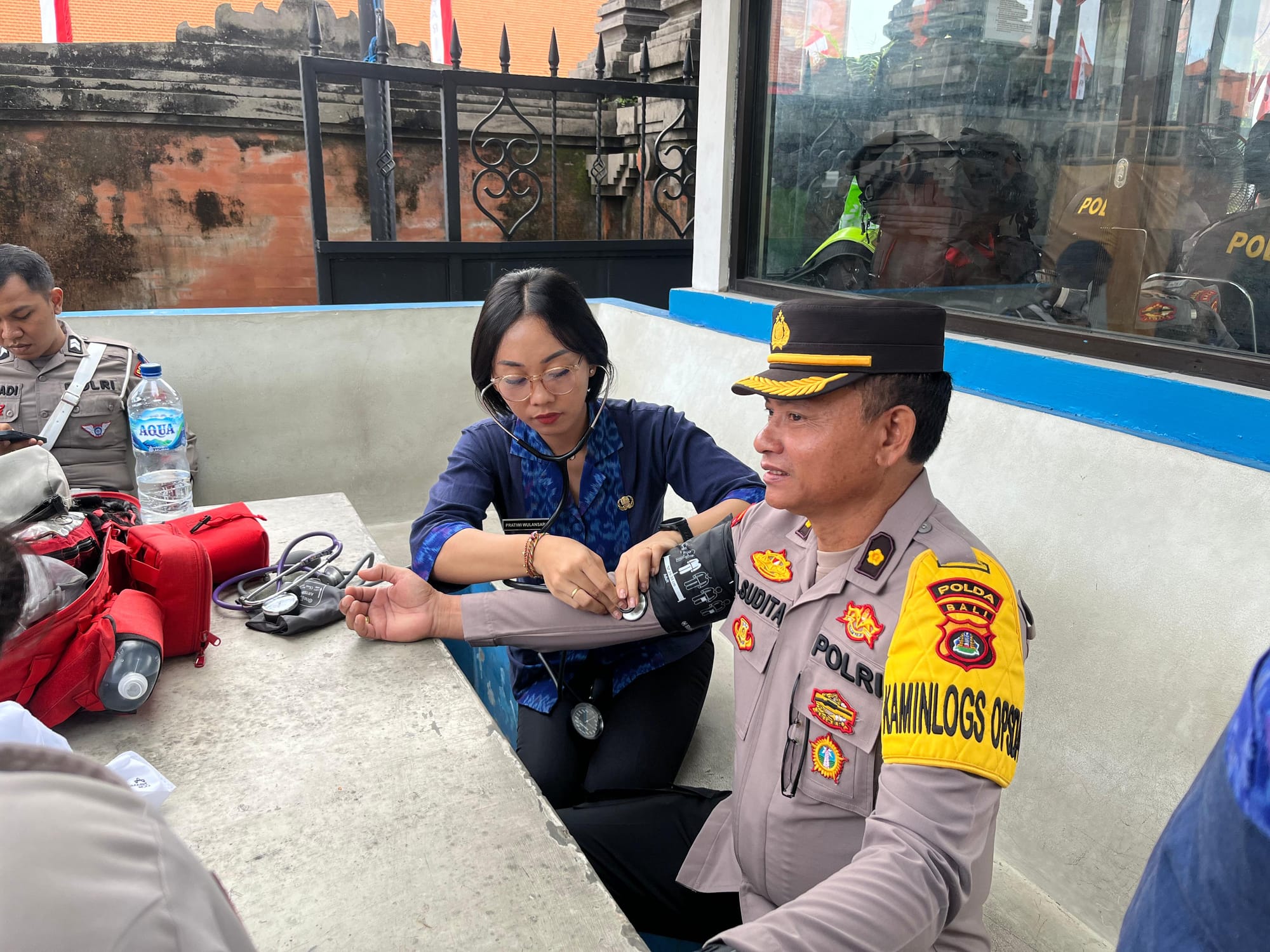 Polda Bali Perketat Kesiapan Personel dengan Pemeriksaan Kesehatan dalam Operasi Patuh Agung 2025