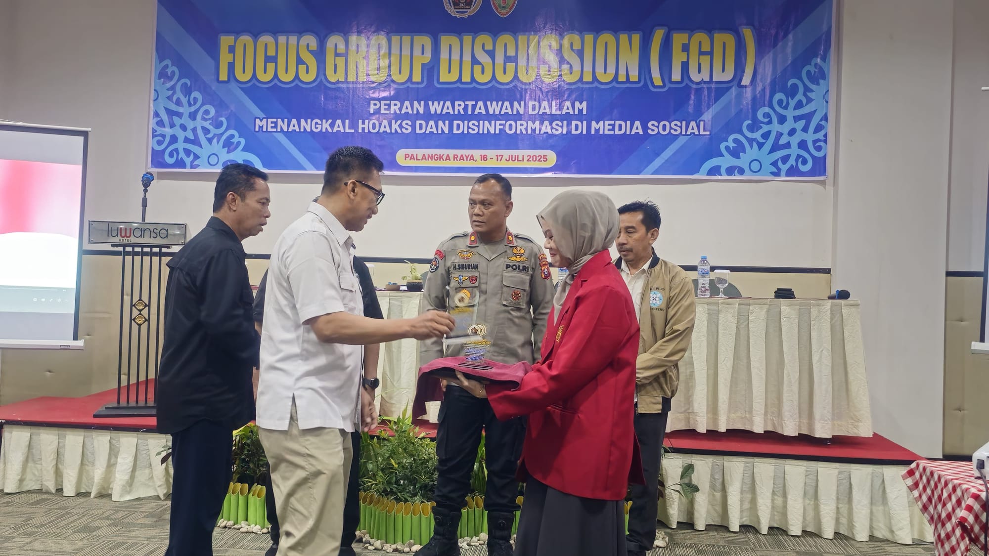 Sinergi Polri dan Pers Bahas Keamanan Ruang Digital dalam FGD PWI Kalteng
