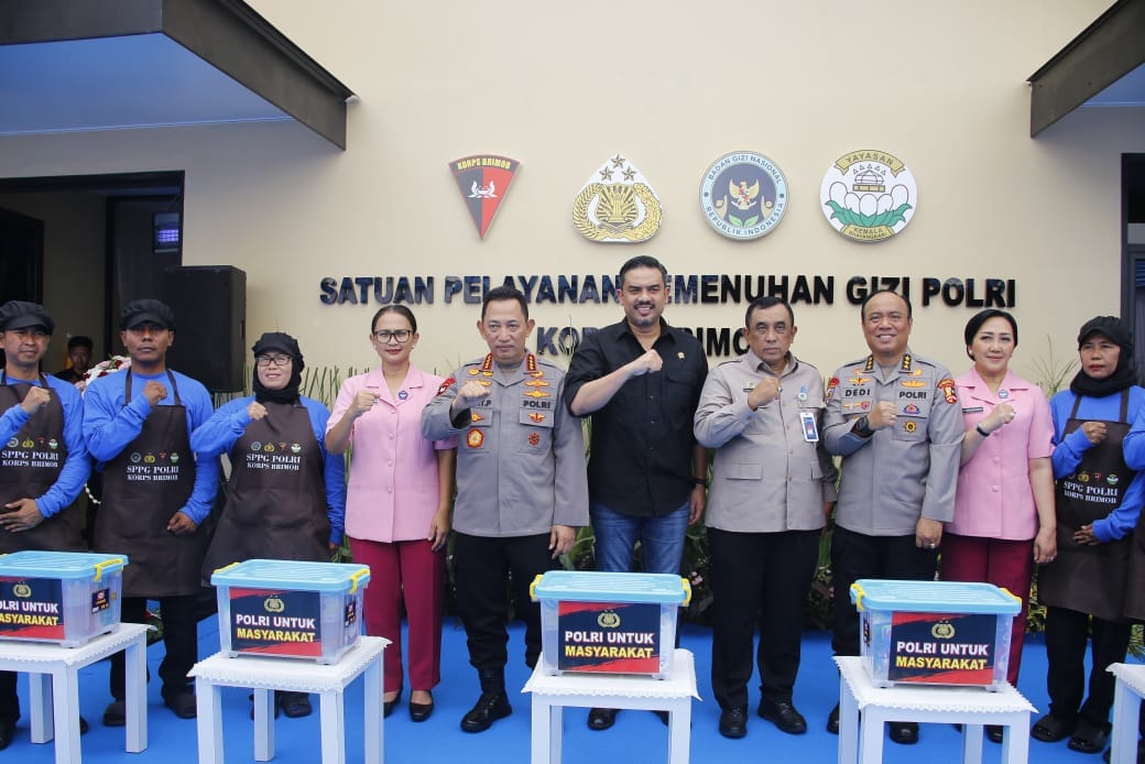 Kapolri Resmikan SPPG di 28 Titik, Wujud Dukungan terhadap Program MBG