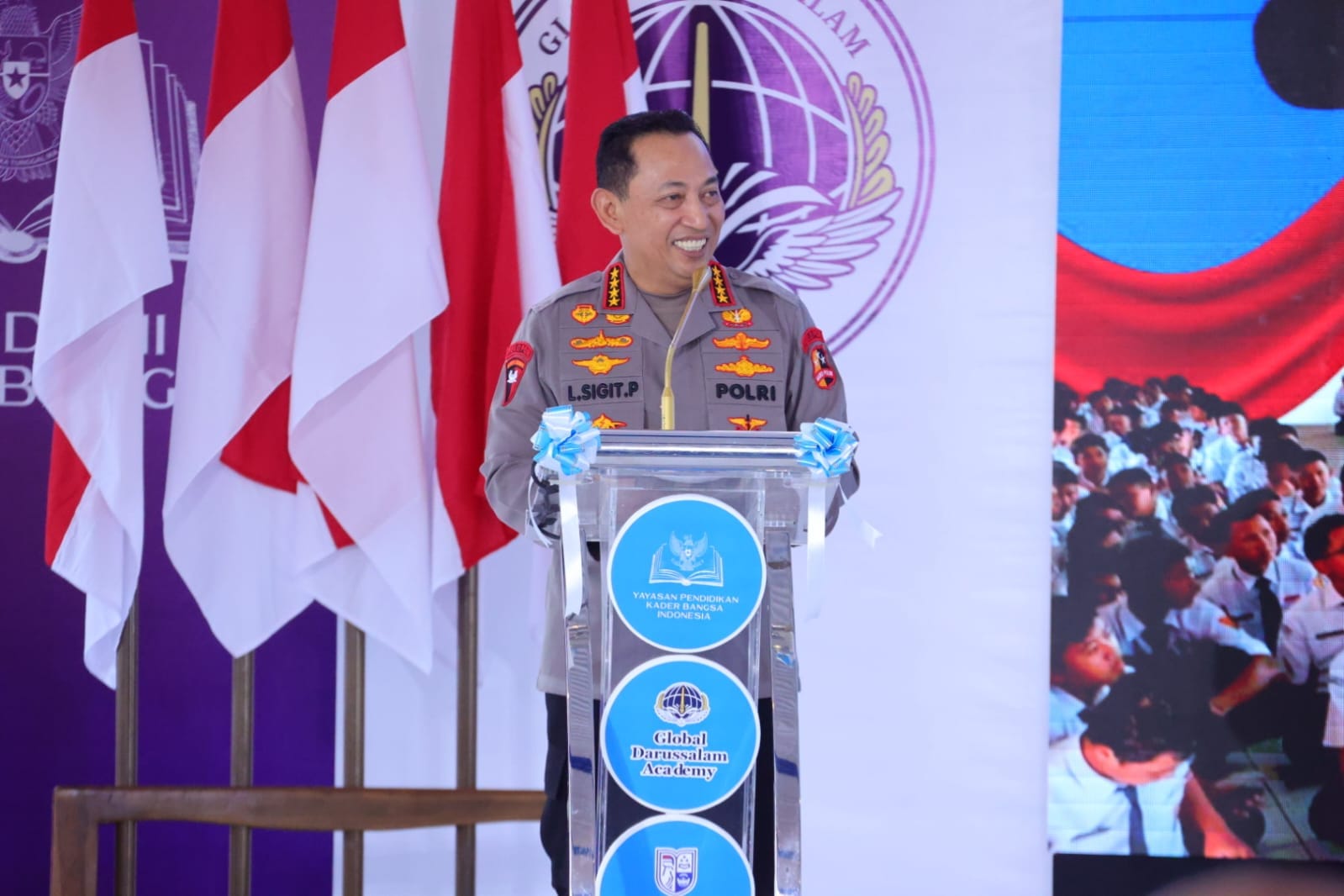Mencetak Generasi Emas, Kapolri Soroti Peran Dua SMA Unggulan dalam Pendidikan Karakter