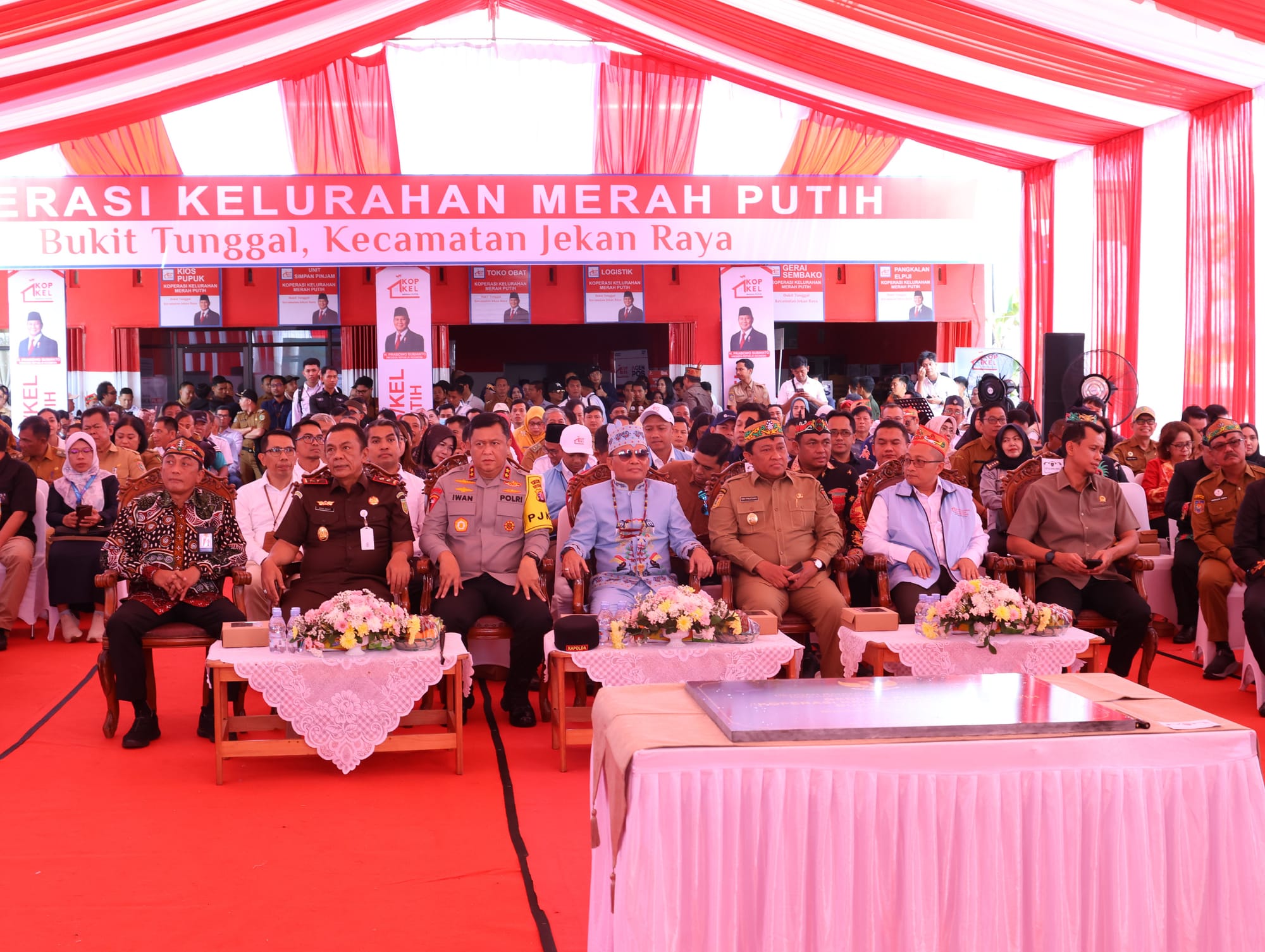 Koperasi Merah Putih Diresmikan, Kapolda Kalteng Tekankan Peran Strategis dalam Perekonomian