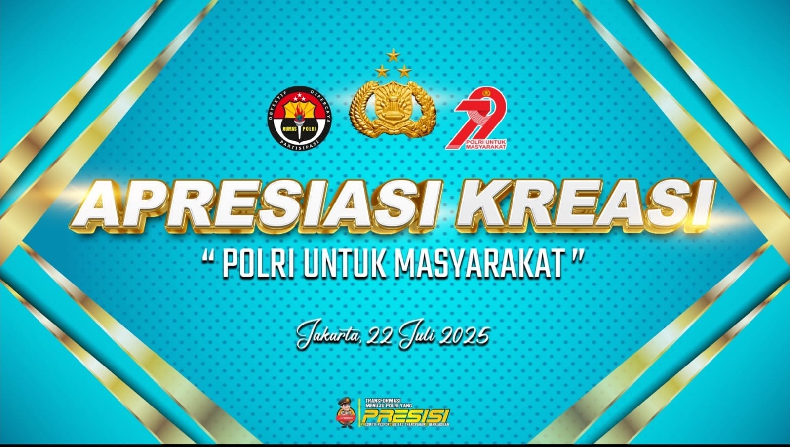 Awarding Day Apresiasi Kreasi Polri Digelar Malam Ini