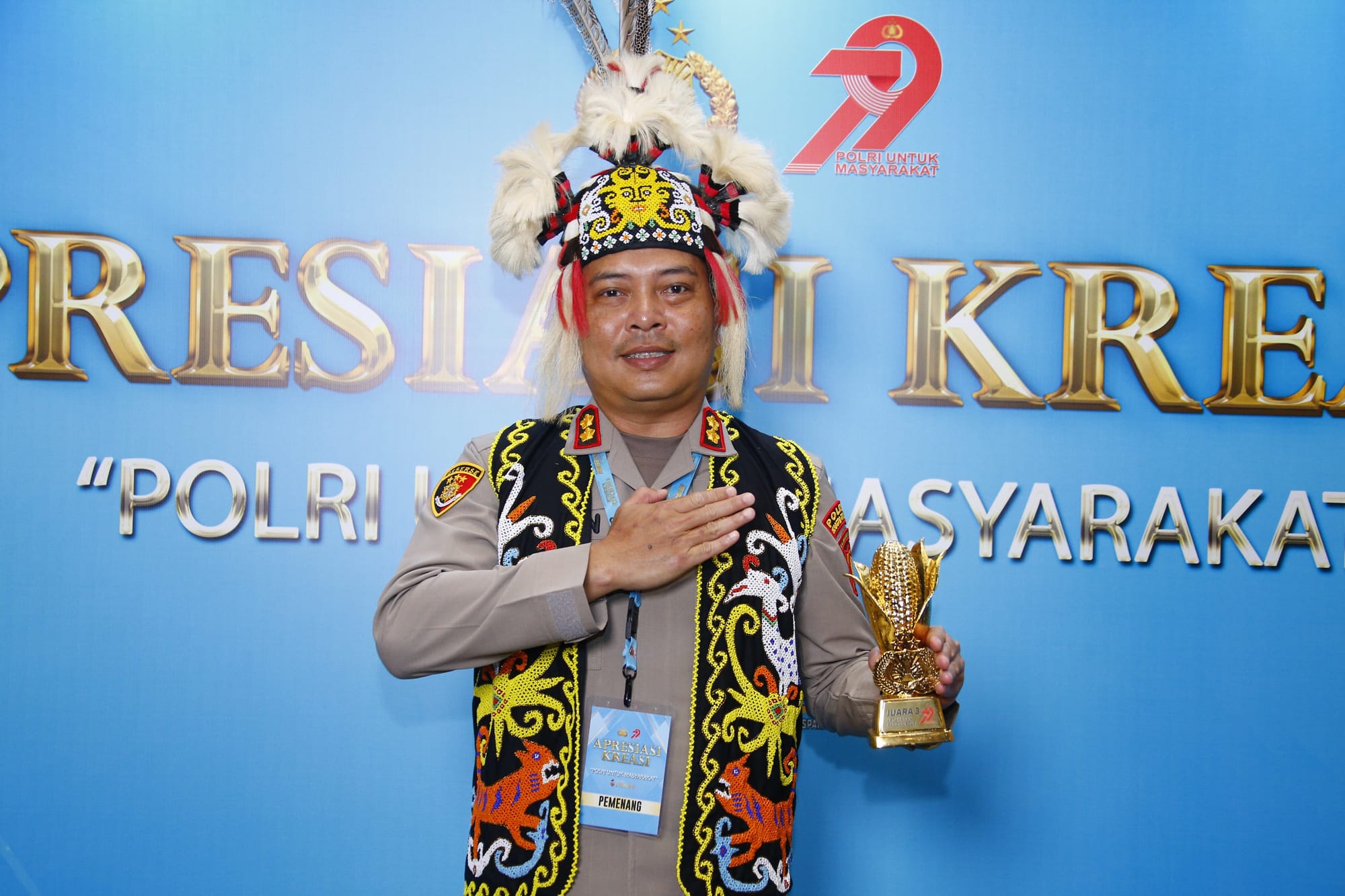 Kapolres Kutai Timur Raih Penghargaan Inovasi Ketahanan Pangan, Dukung Program Asta Cita