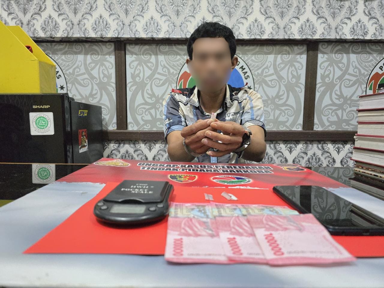 Berkat Laporan Warga, Polisi Gumas Ringkus Dua Pengedar Sabu di Tampelas