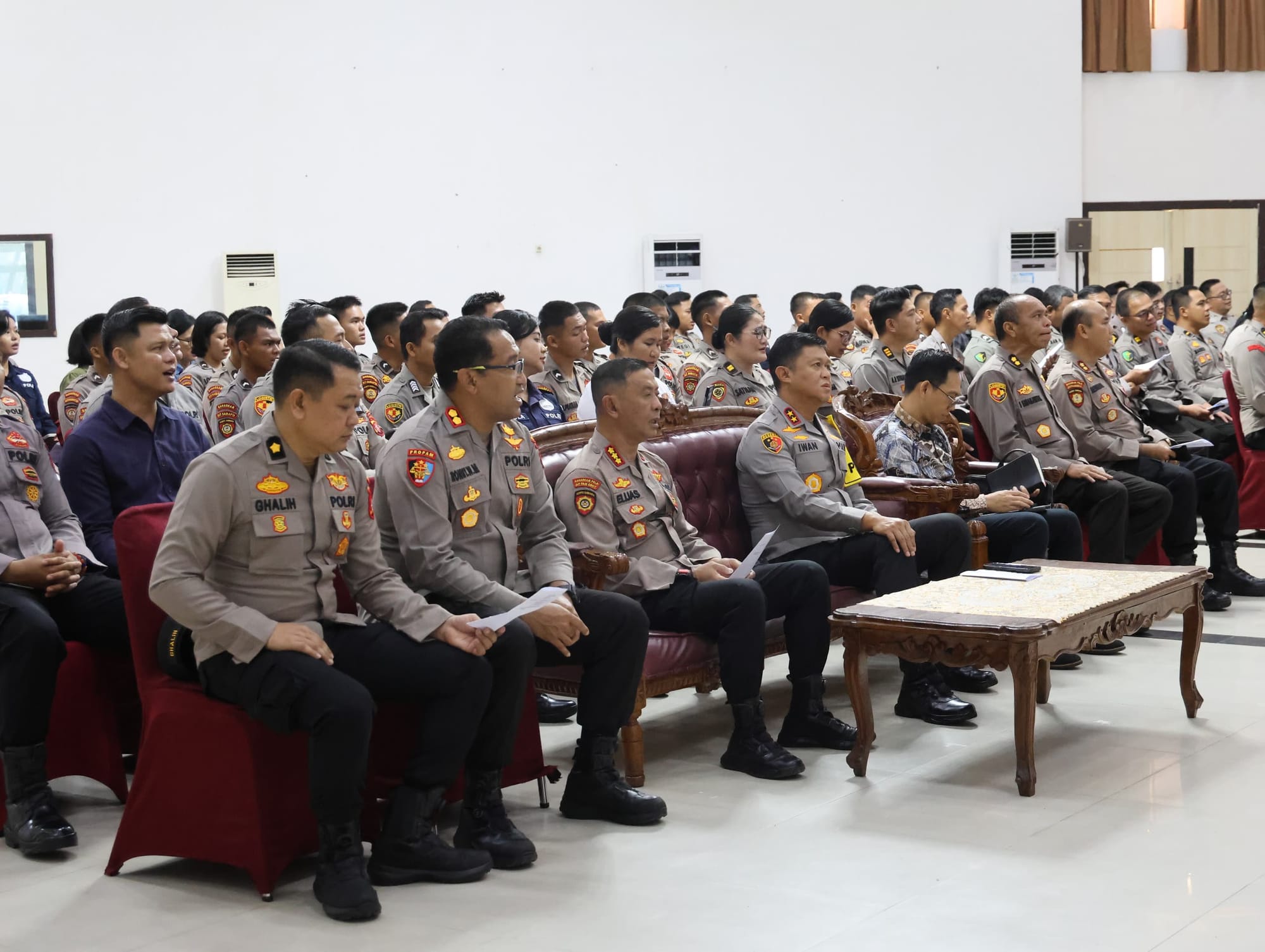 Tingkatkan Spirit Keimanan, Polda Kalteng Selenggarakan Binrohtal untuk Personel