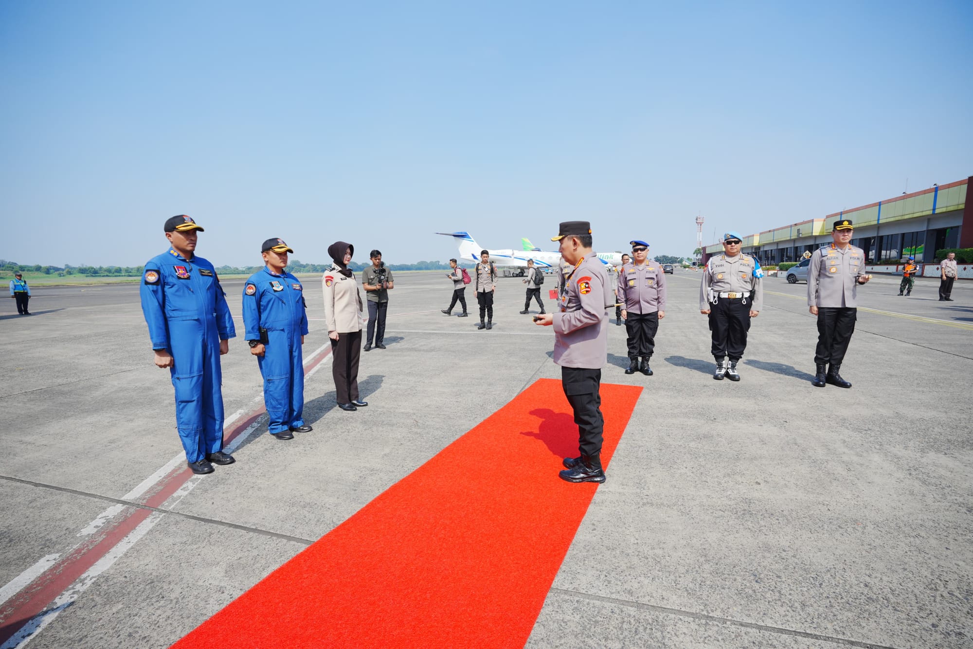 Kapolri Kunjungi Lampung untuk Groundbreaking SPPG Polri