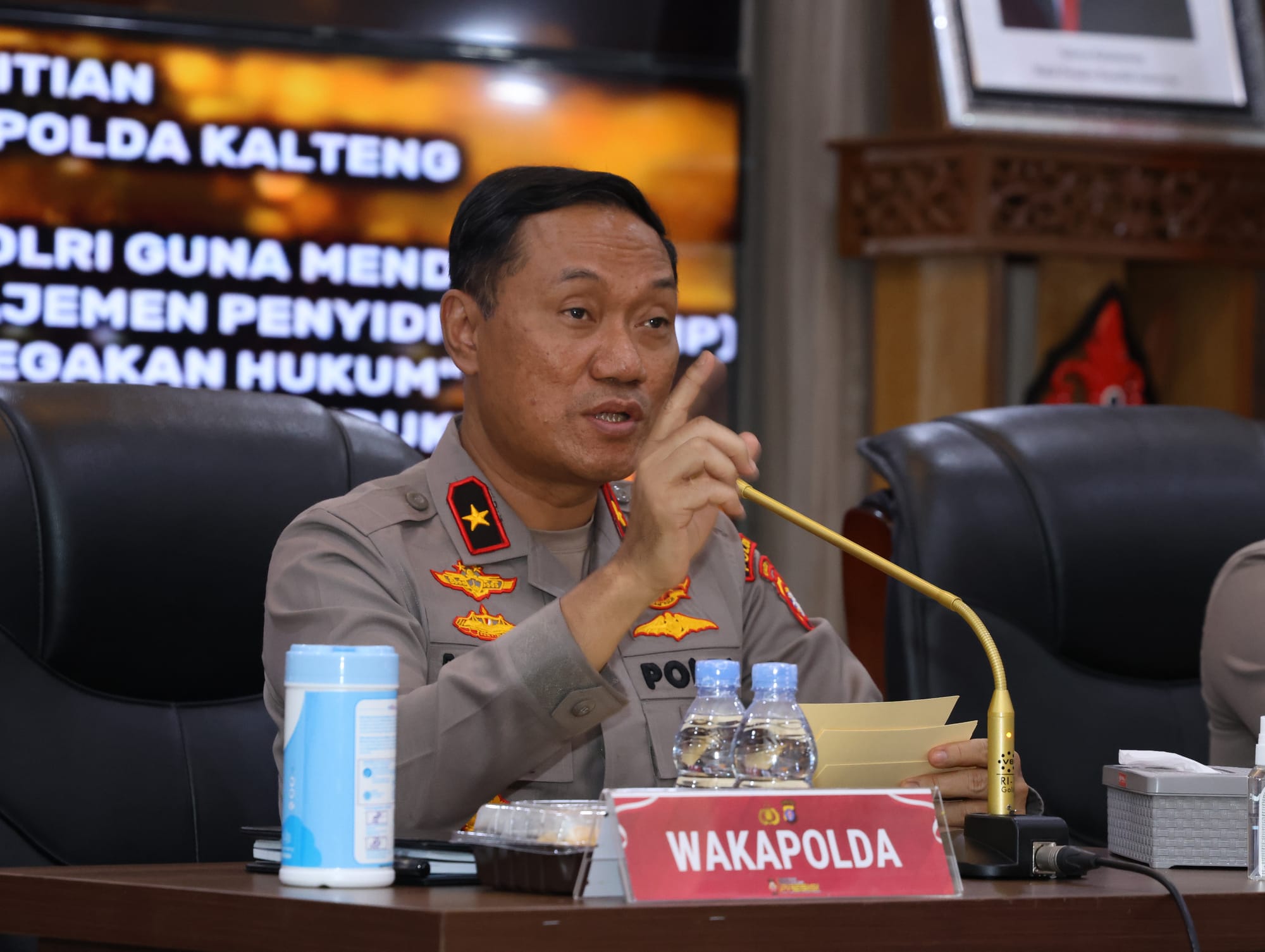 Puslitbang Polri Gelar FGD di Polda Kalteng, Fokus Mantapkan SDM Menuju Asta Cita