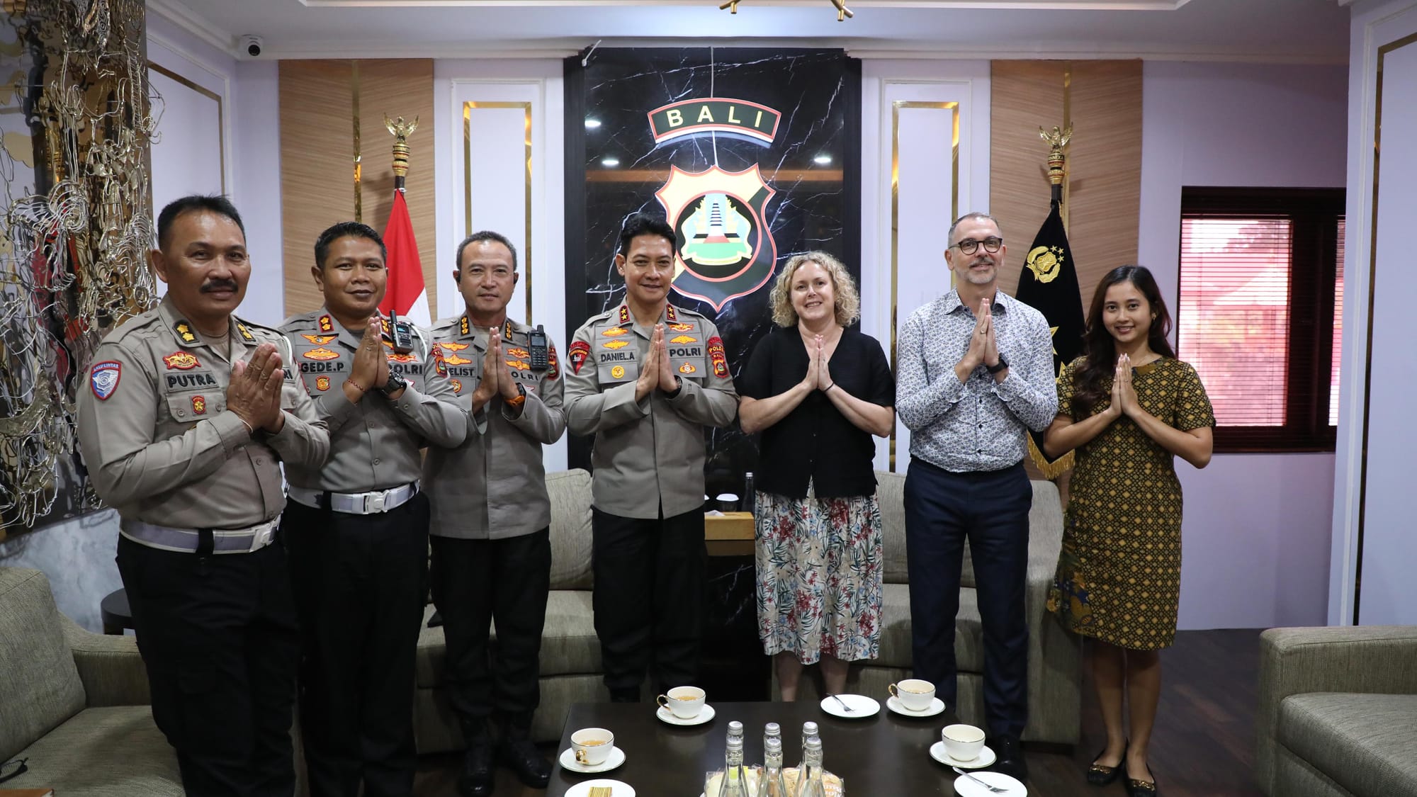 Kapolda Bali Terima Kunjungan Konsulat Inggris, Apresiasi Kerja Sama di Sektor Keamanan Pariwisata