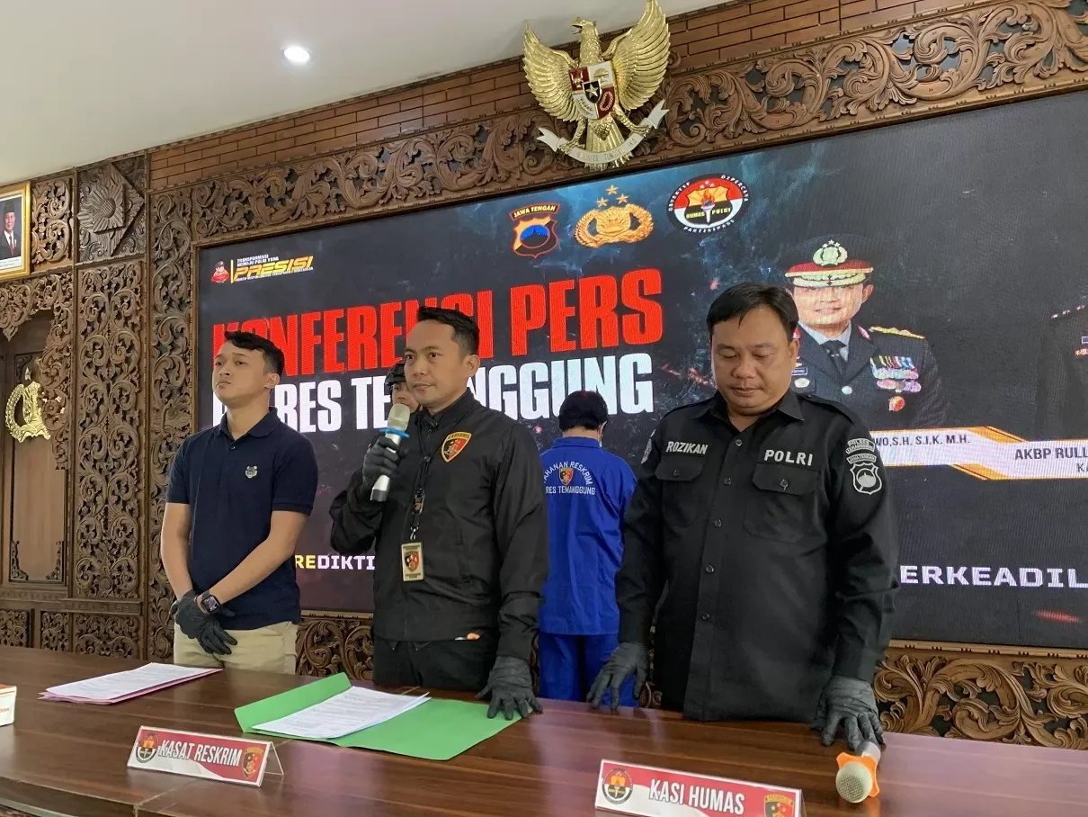 Polisi Tangkap Pencuri Motor di Temanggung, Pelaku Warga Wonosobo