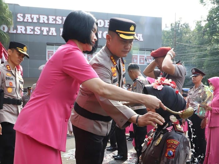 Menjelang Hari Bhayangkara, 54 Personel Polresta Malang Kota Naik Pangkat
