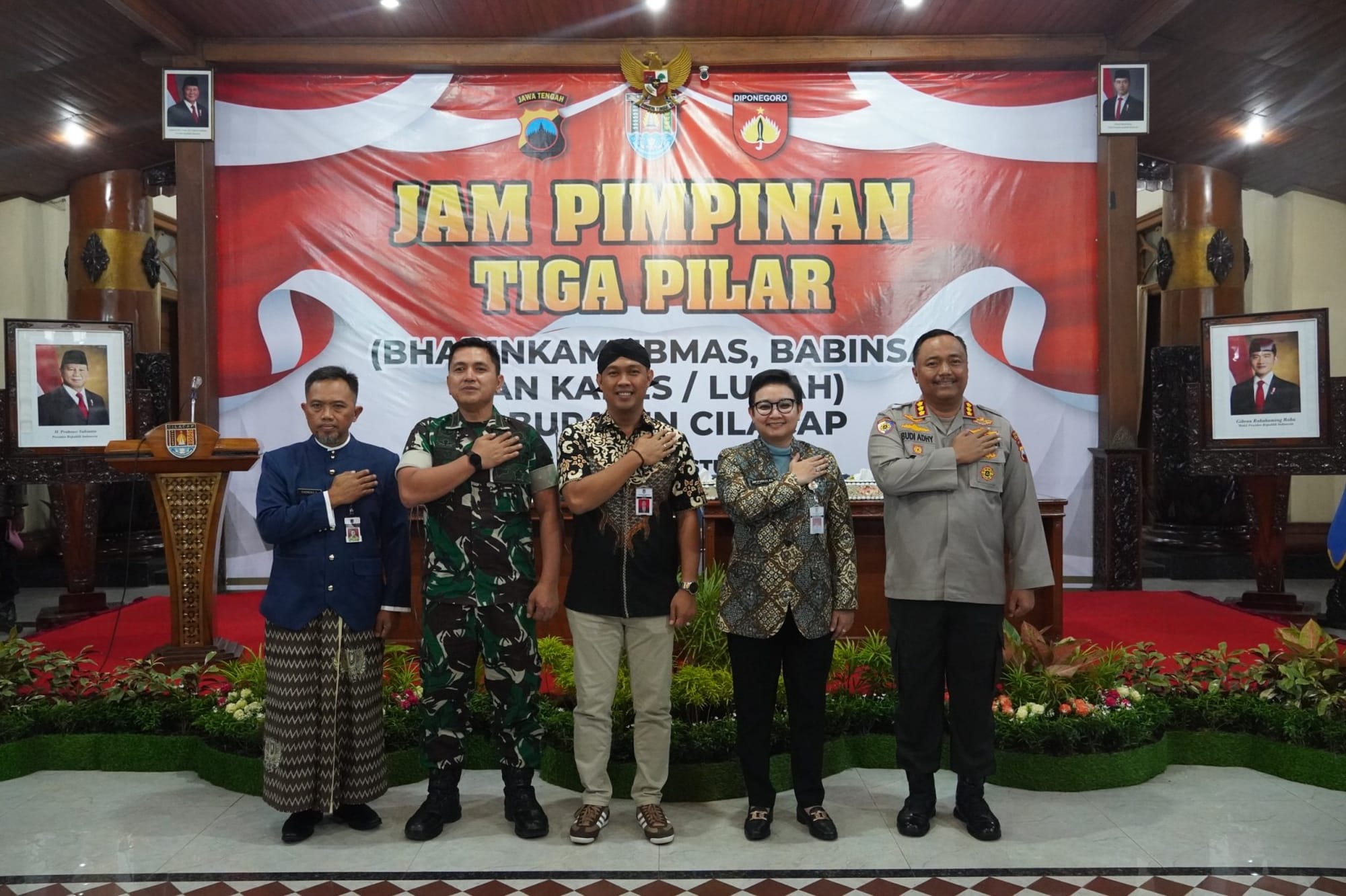 Sinergi Tiga Pilar, Polresta Cilacap Gelar Jam Pimpinan Demi Wujudkan Masyarakat Tangguh