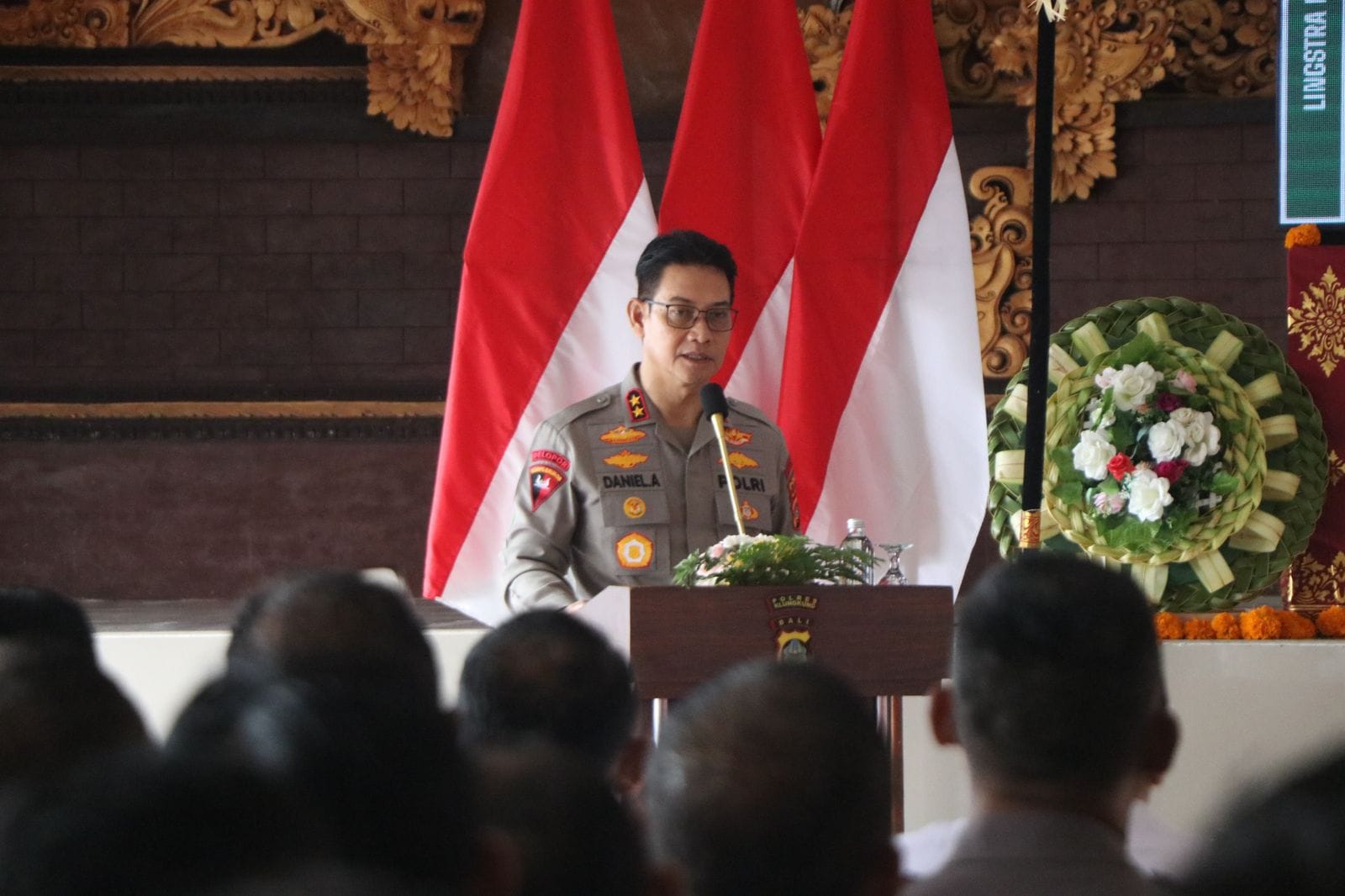 Kapolda Bali Kunjungan Kerja ke Polres Klungkung, Tekankan Pelayanan dengan Hati
