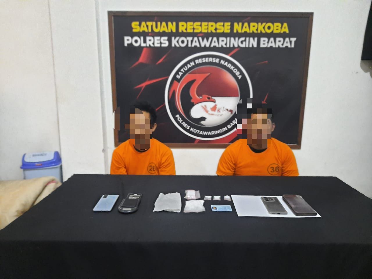 Polres Kobar Tangkap Dua Pemuda Pengedar Narkotika