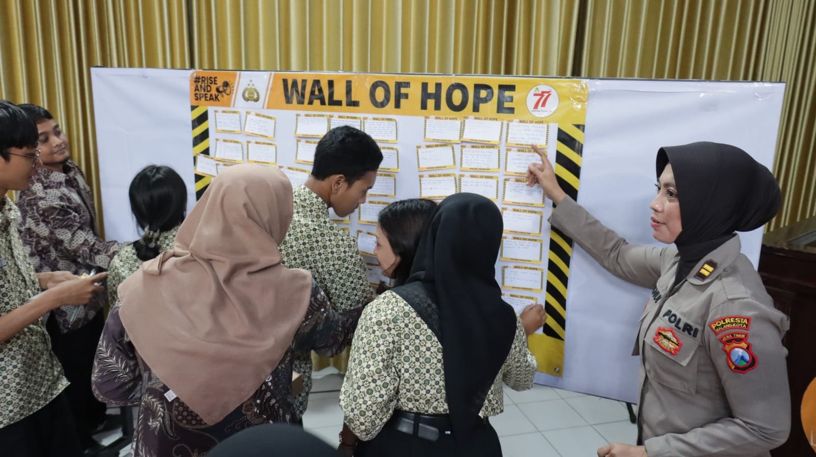 Bicara Itu Kekuatan: Polwan dan Dinsos Dorong Perempuan Tak Takut Lagi