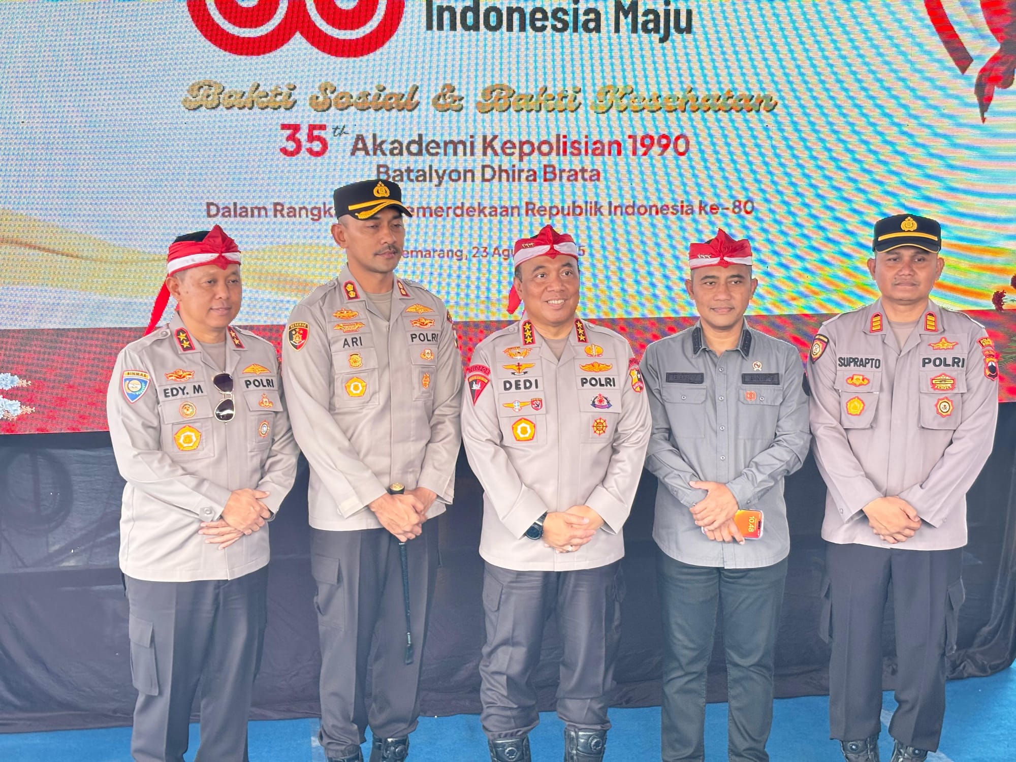 Alumni Akpol 90 Gelar Bakti Sosial, Warga Sayung Rasakan Manfaat Langsung