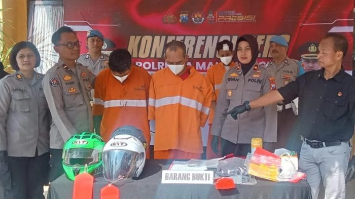 Pelaku Curanmor di Malang Tertangkap Usai Curi Motor Milik Keluarga Sendiri