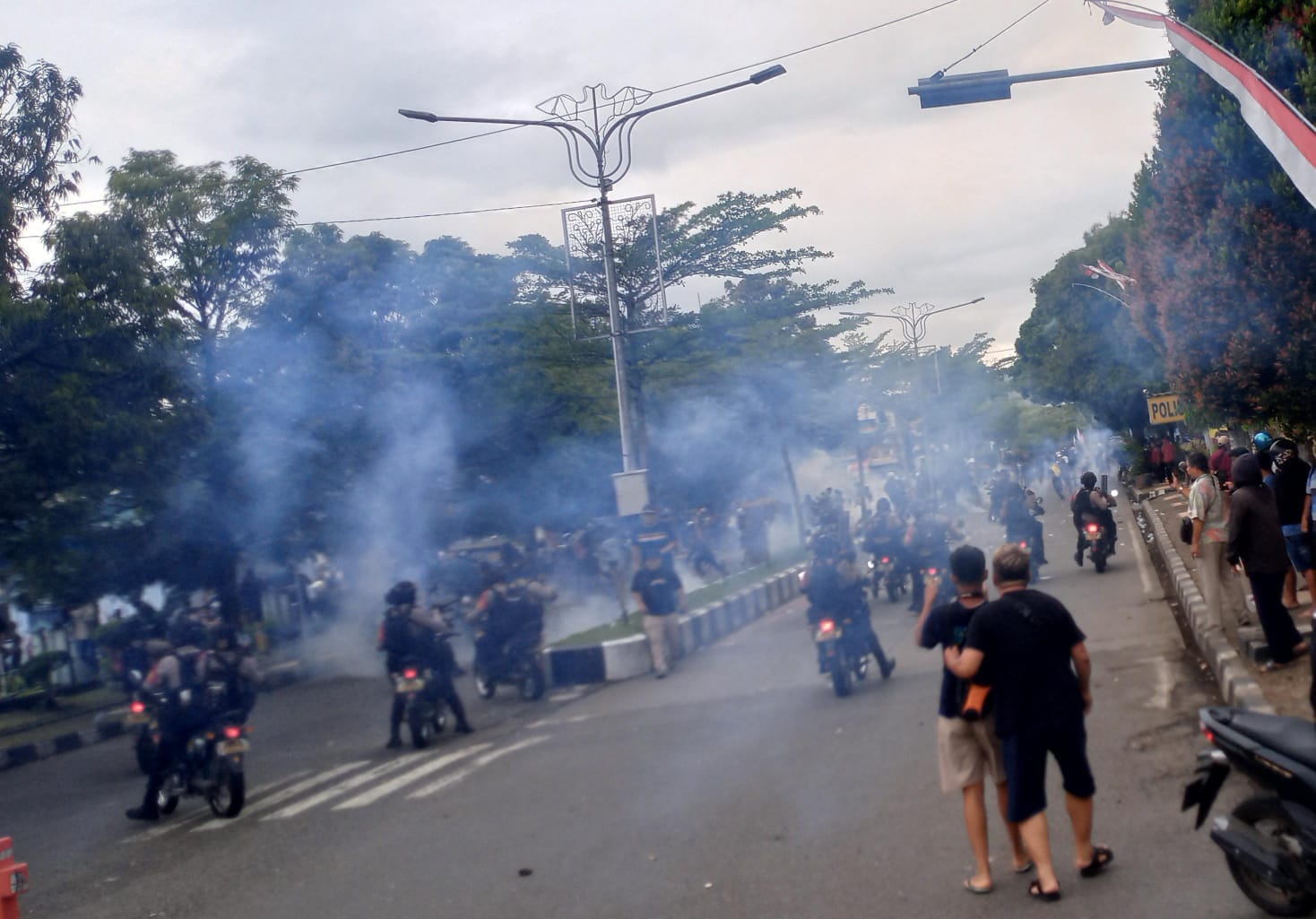 Aksi Anarkis di Depan Mapolres Purbalingga Dibubarkan, Mayoritas Peserta Pelajar