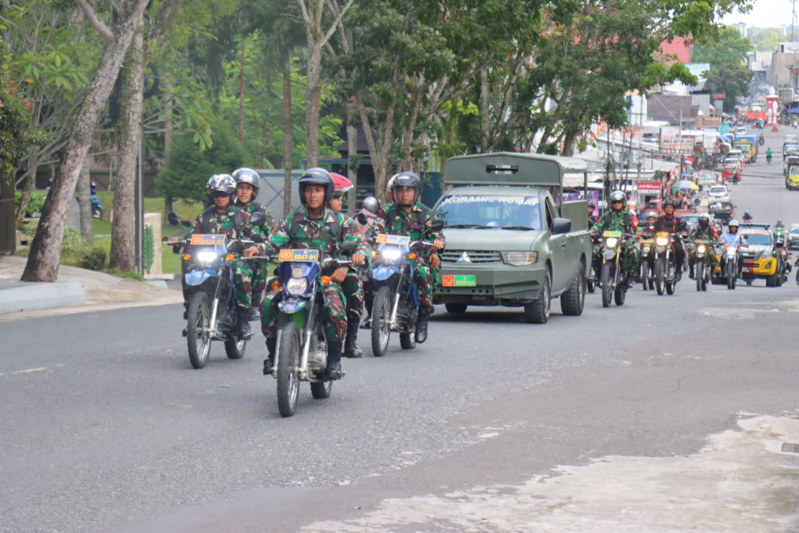 Wujudkan Keamanan, TNI dan Polri Intensifkan Patroli Terpadu