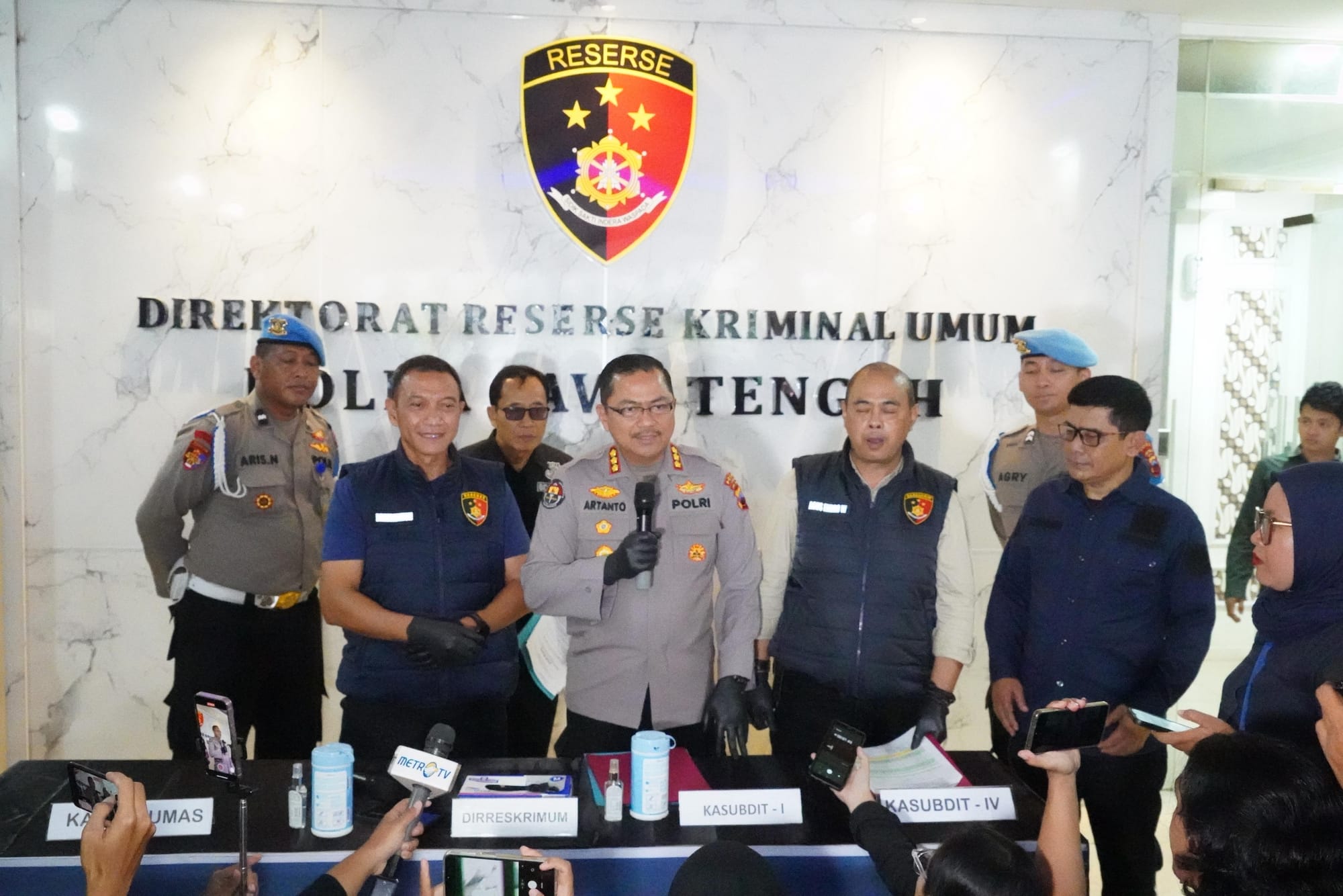 Polda Jateng Tetapkan 46 Tersangka dalam Aksi Rusuh Massa