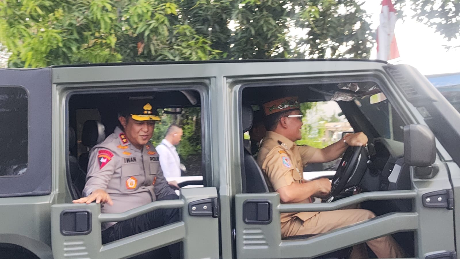 Kapolda Kalteng dan Forkopimda Patroli Bersama Pastikan Kamtibmas Pasca Demo