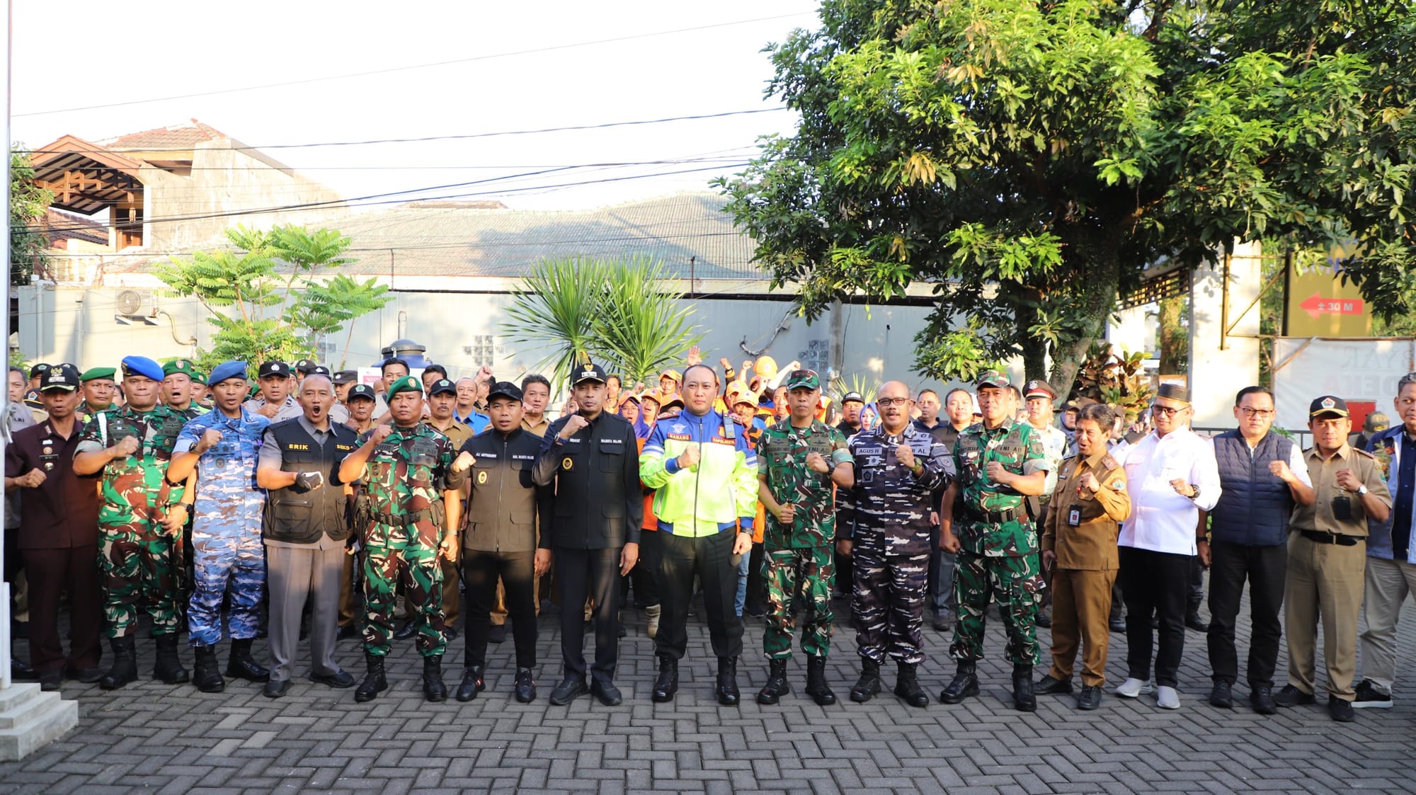 Forkopimda Plus Malang Tegaskan Komitmen Jaga Keamanan Lewat Patroli Skala Besar