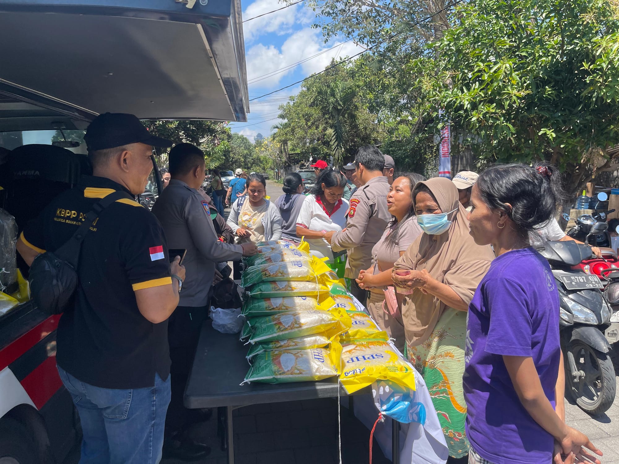 Polda Bali Gelar Pangan Murah untuk Stabilisasi Pasokan dan Harga Beras SPHP