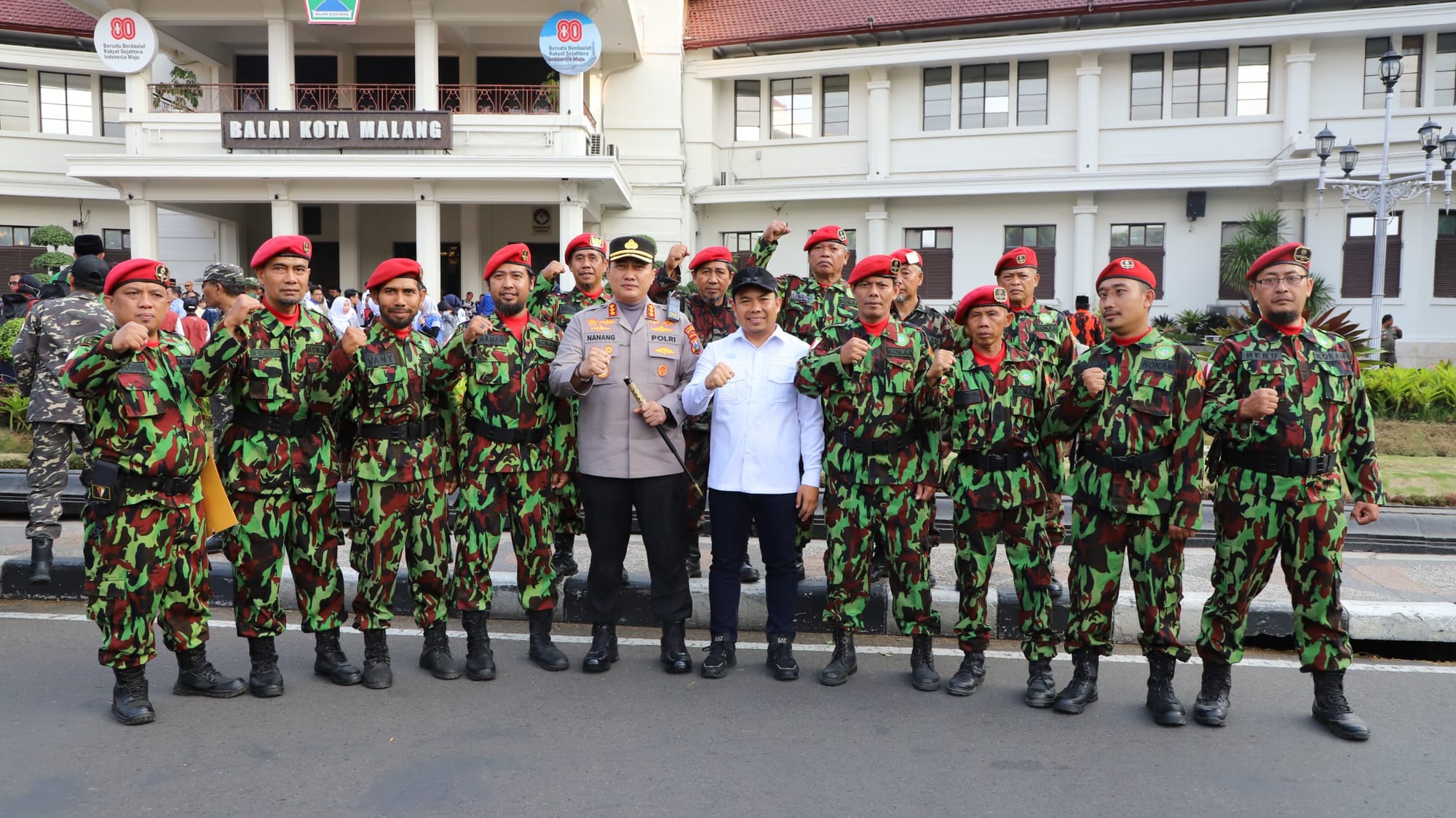 Apel Deklarasi Kota Malang, Sinergi Warga dan Aparat Ciptakan Kondusivitas