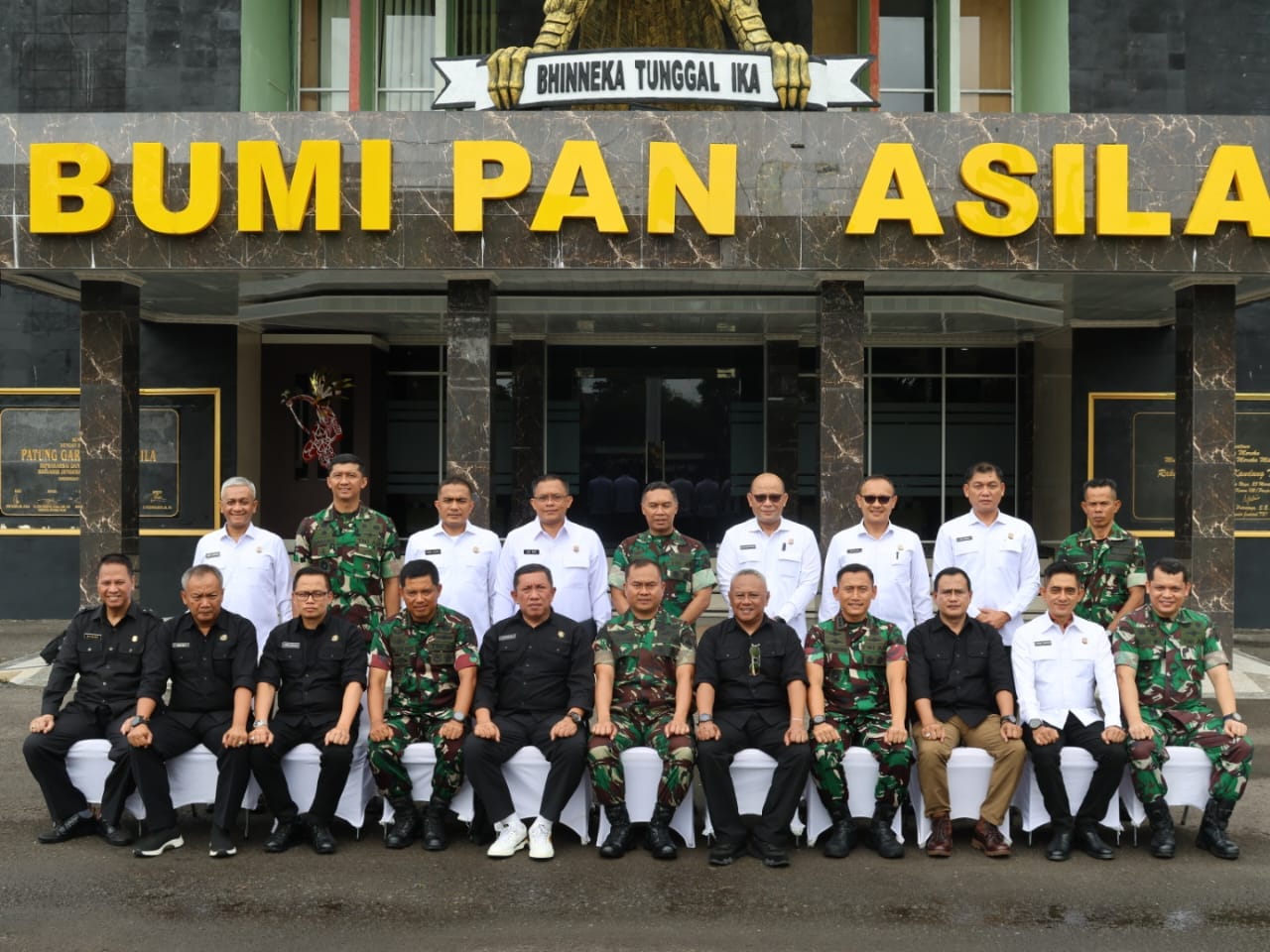 Pererat Soliditas TNI-Polri, Tim PKDN Sespimti Polri Sambangi Kodam XXII Tambun Bungai