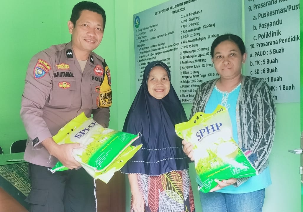 Program Pangan Murah, Polresta Malang Kota Tebar 22 Ton Beras di Polsek