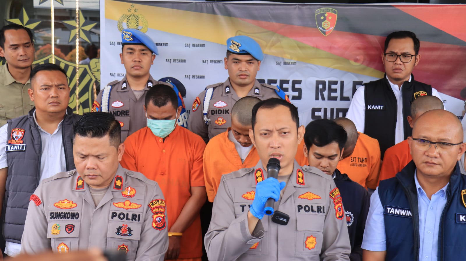 Polisi Tangkap Komplotan Pembobol Sekolah di Sumedang, Enam Orang Diamankan