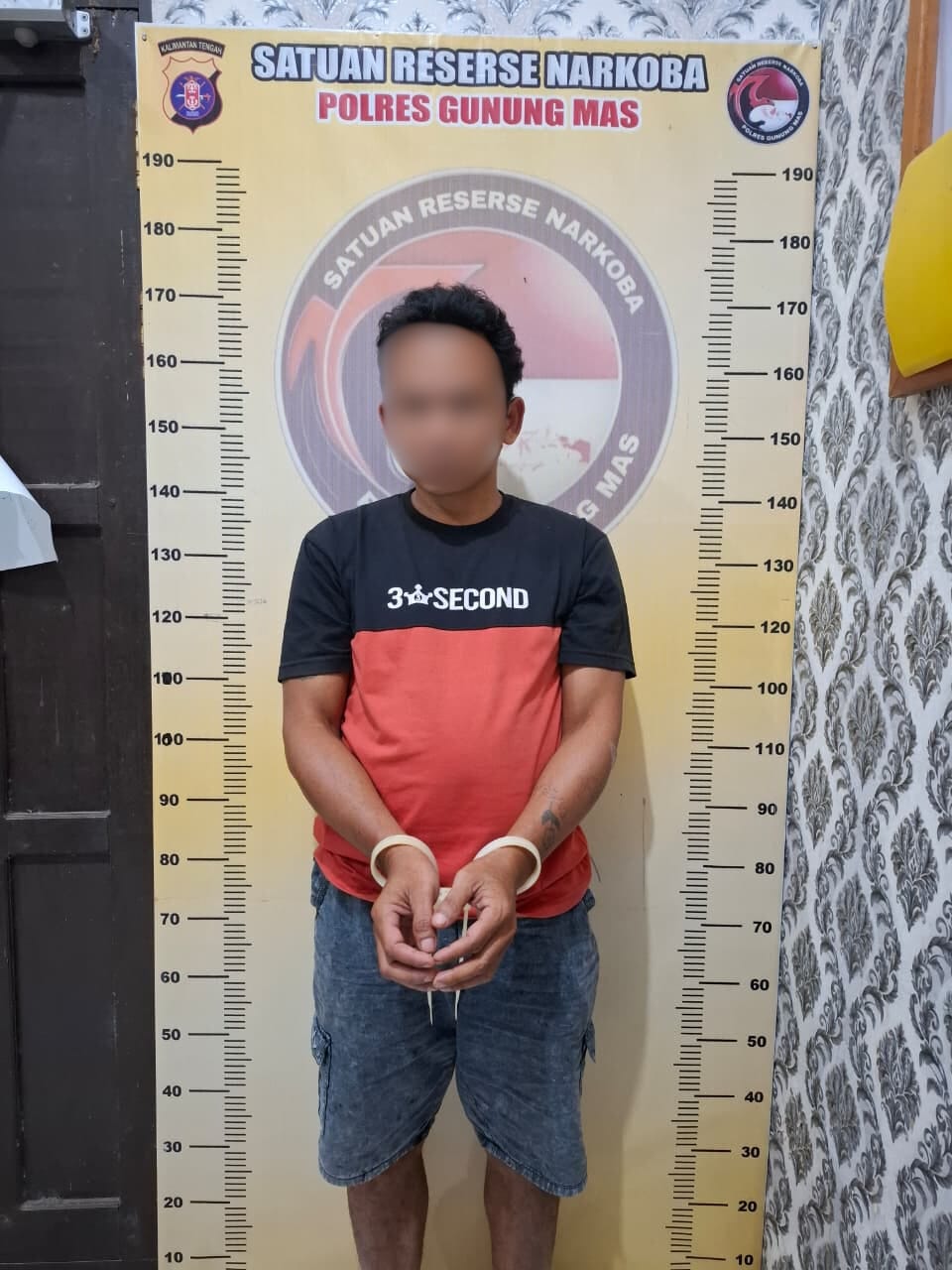 Berantas Jaringan Narkoba, Polres Gumas Bekuk Pengedar dengan Barbuk 9,22 Gram Sabu