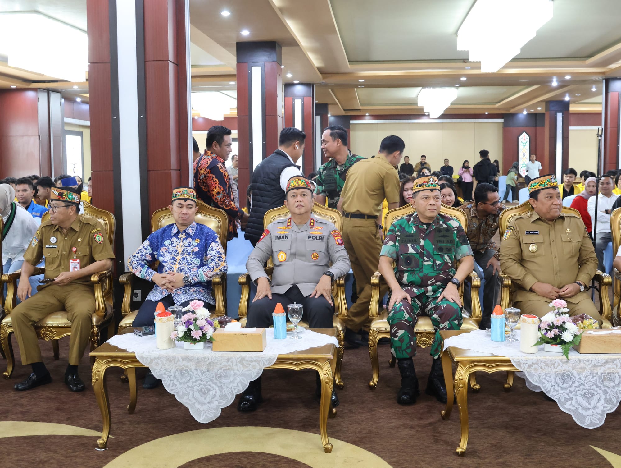 Perkuat Sinergi, Kapolda Kalteng Ikuti Pelantikan Pengurus DPD GMNI