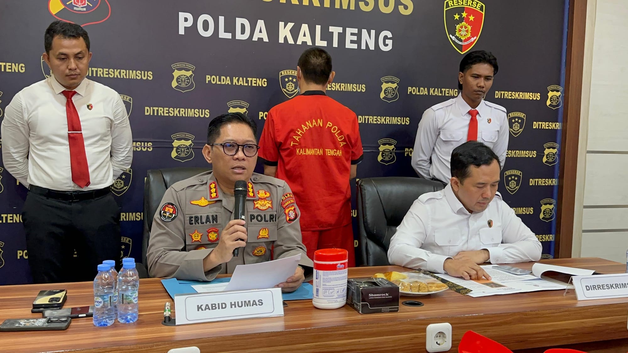 Buron Setahun, Pelaksana Kontraktor Gedung Expo Sampit Ditangkap Ditreskrimsus Polda Kalteng