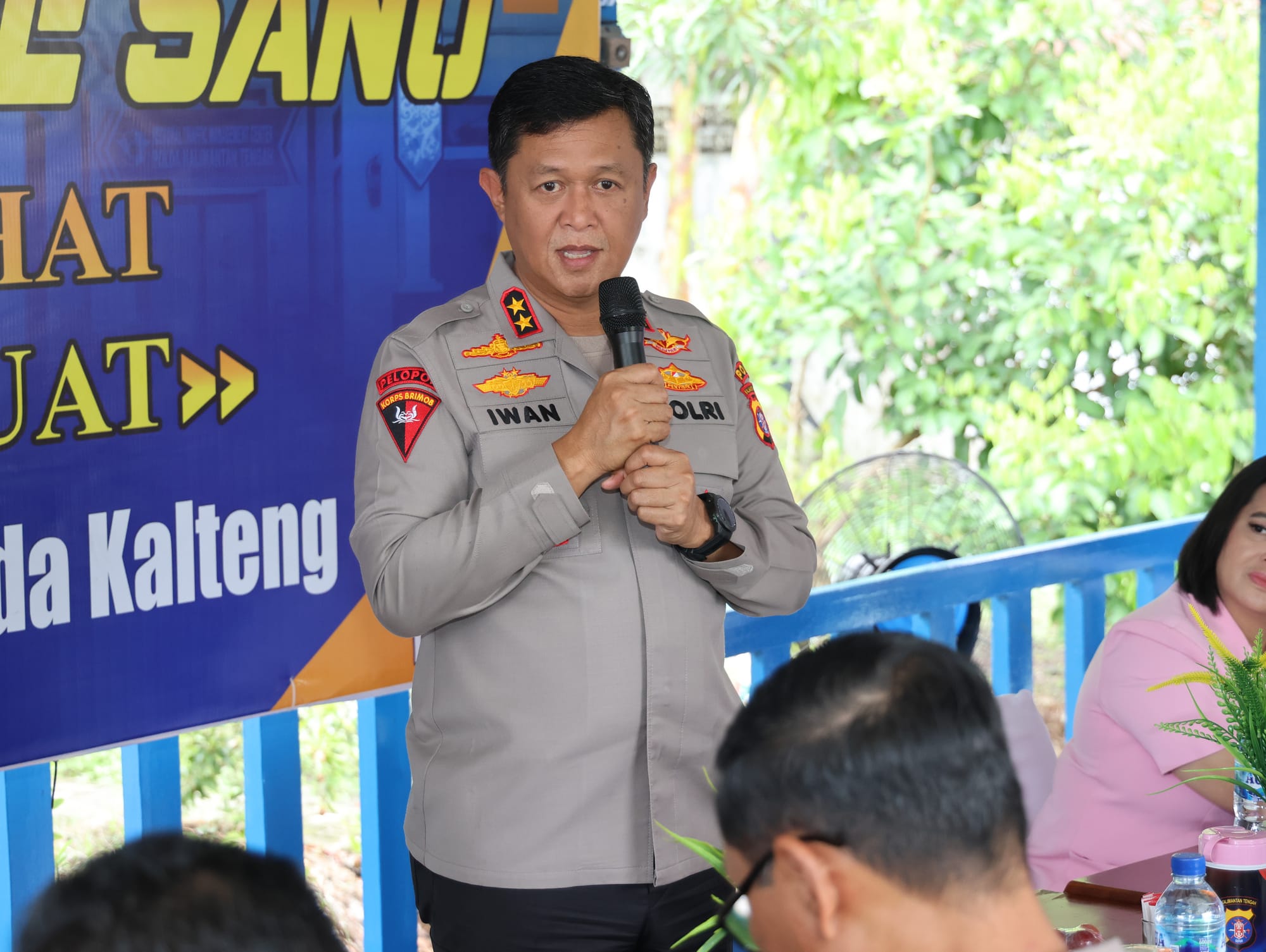 Cek Kesiapan SPPG, Kapolda Kalteng Jamin Ribuan Pelajar Terima Manfaat