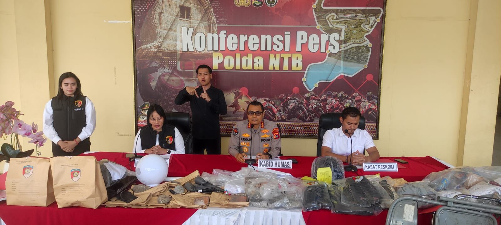 Kerusuhan Unjuk Rasa 30 Agustus, 20 Tersangka Ditangkap Polda NTB
