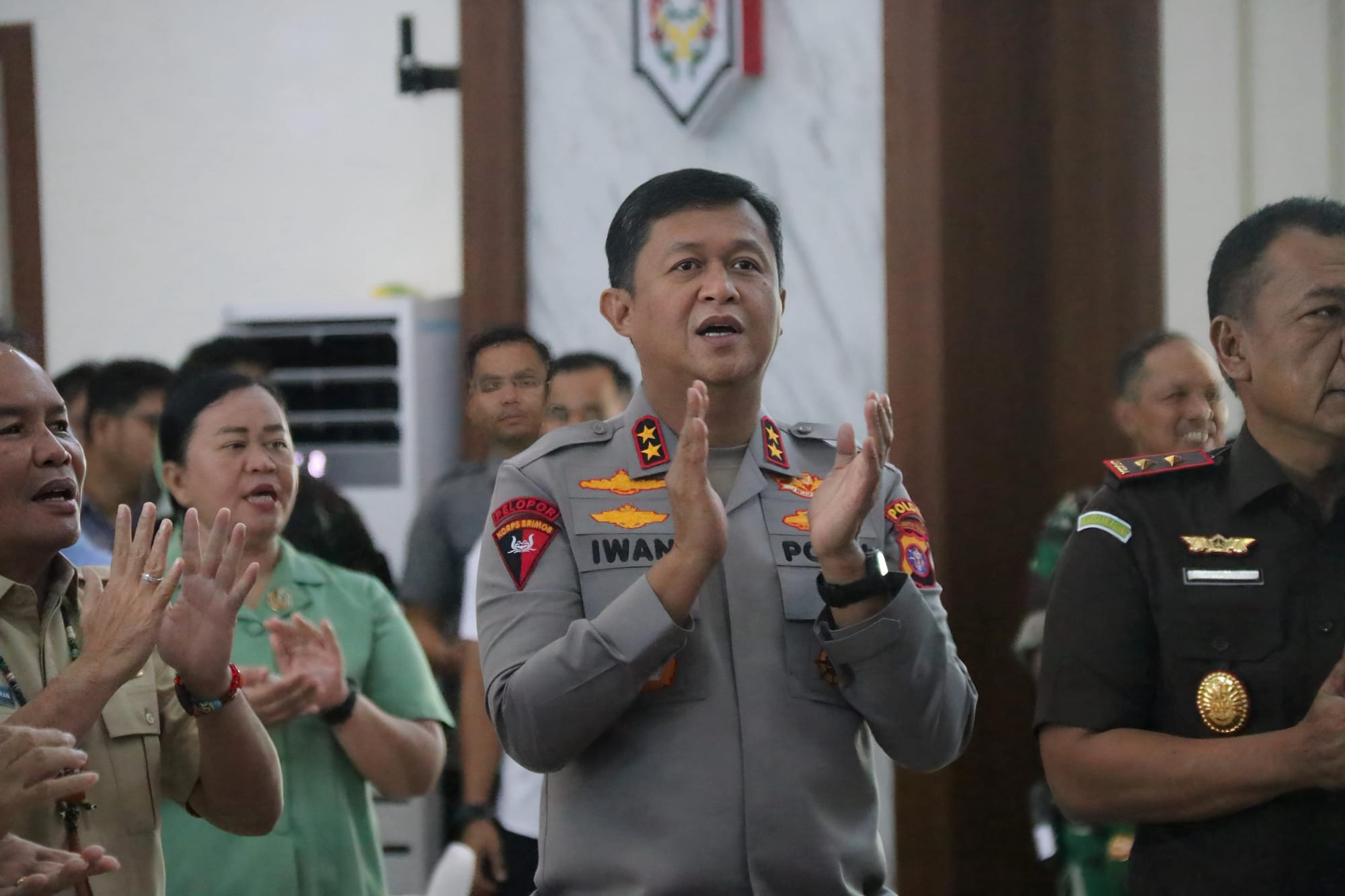 Sinergi TNI-Polri, Kapolda Kalteng Ikut Bakti Sosial HUT ke-80 TNI di Palangka Raya
