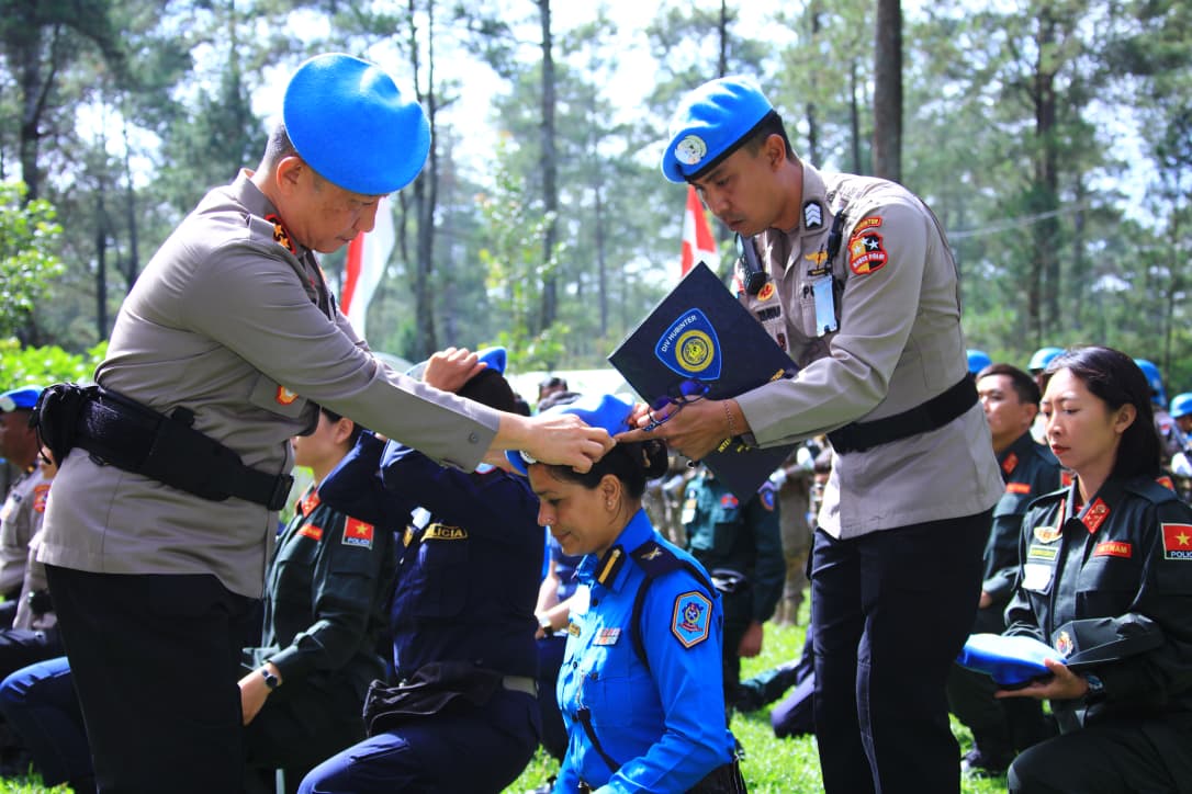 FPU 7 MINUSCA Polri Diberangkatkan ke Afrika Tengah Jalankan Misi Perdamaian
