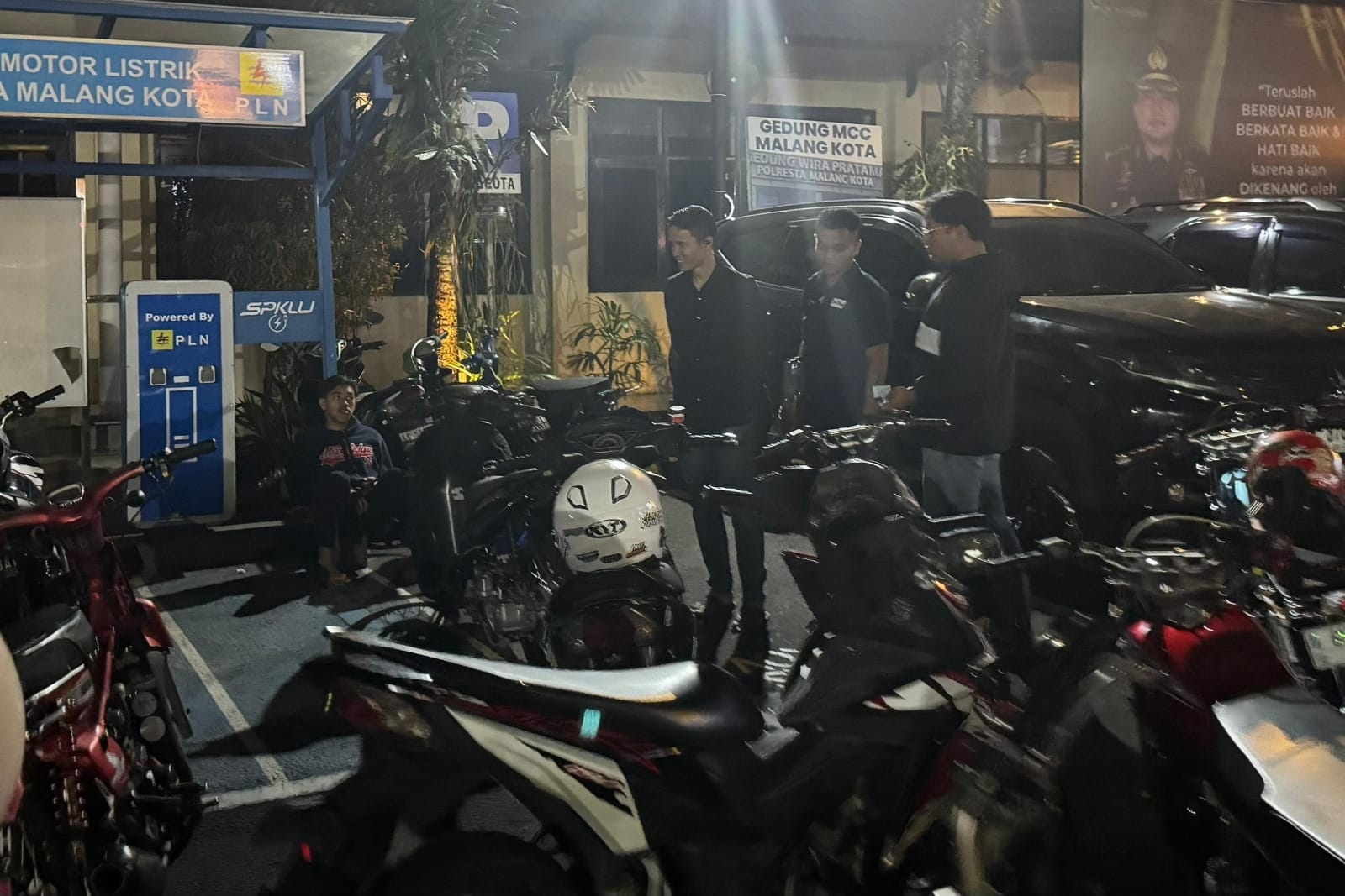 Polresta Malang Kota Tindak Pengendara Knalpot Spek Tidak Sesuai