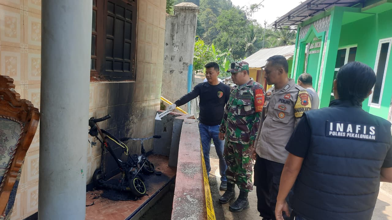 Polisi Selidiki Kasus Dugaan Pembakaran Rumah Warga di Pekalongan
