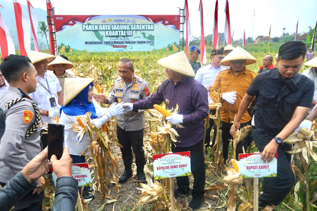 Dukung Ketahanan Pangan, Polda Jabar Siap Bersinergi dengan Masyarakat