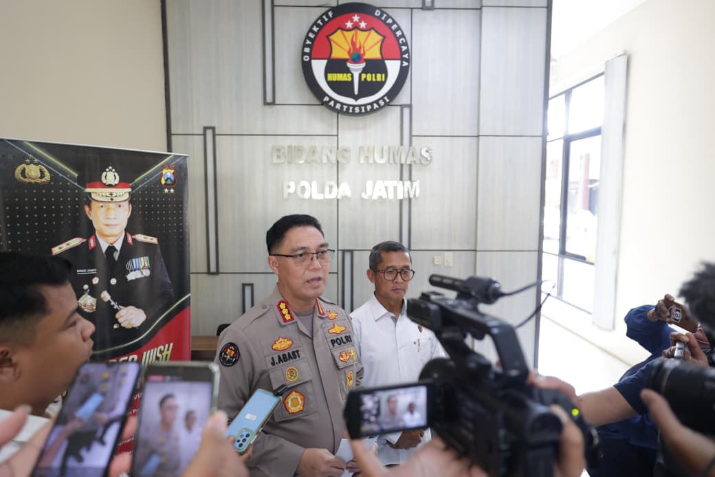 Polda Jatim Tangkap MF alias P Terkait Unjuk Rasa Anarkis di Kediri
