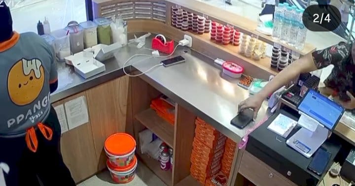 Aksi Nekat, Pencuri Sikat Gawai Pedagang di Mall Semarang Terekam CCTV